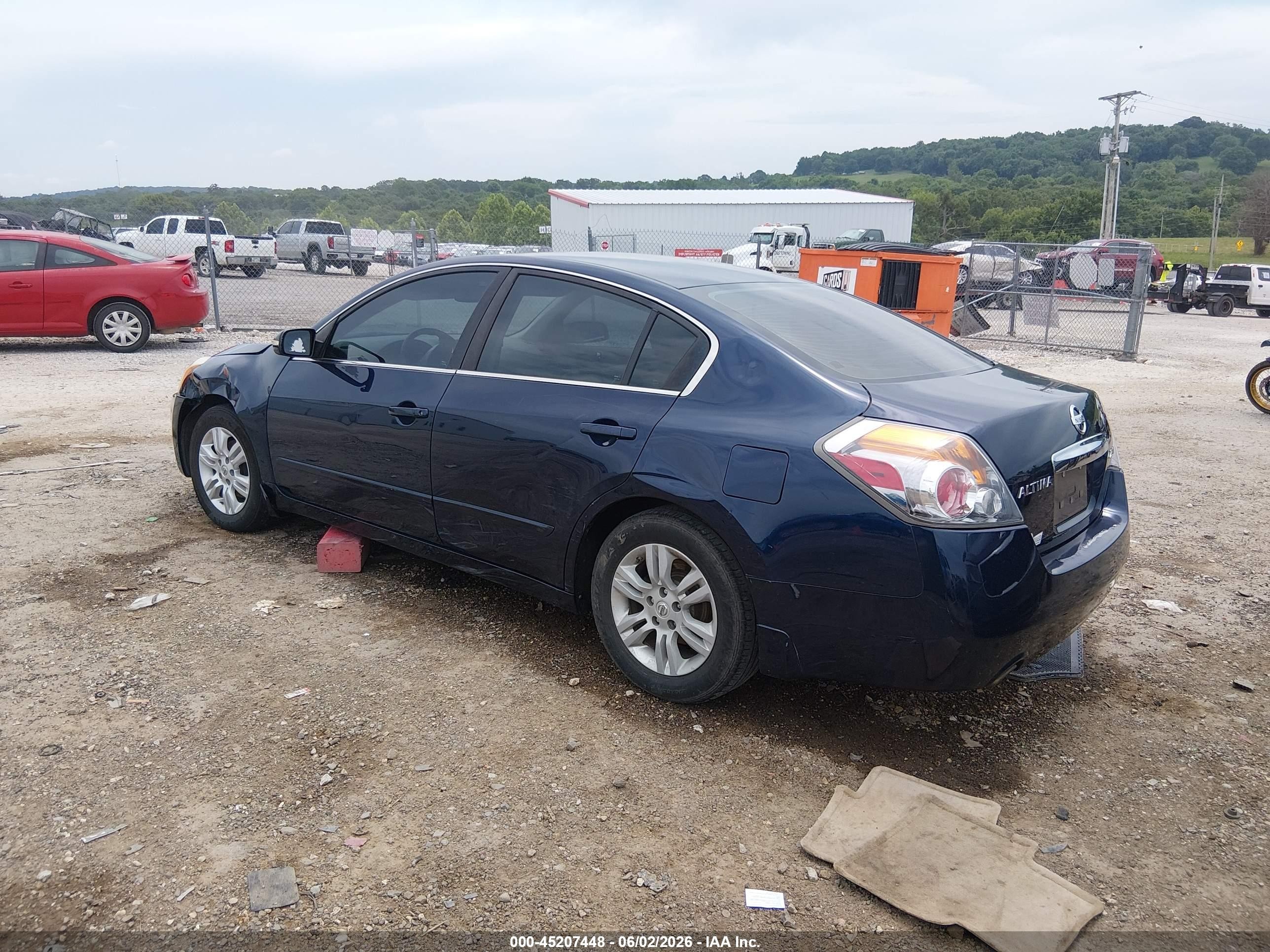 2012 Nissan Altima 2.5 S Blue vin: 1N4AL2AP7CC168634