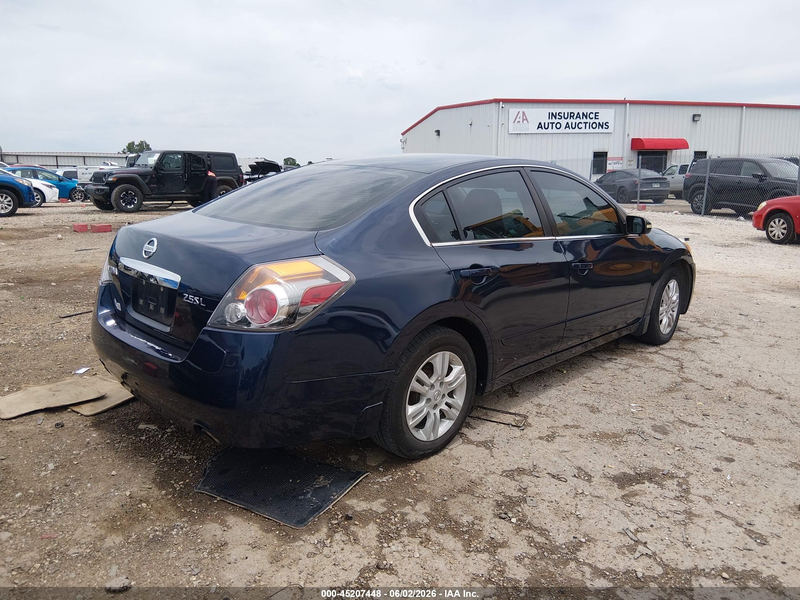 2012 Nissan Altima 2.5 S Blue vin: 1N4AL2AP7CC168634