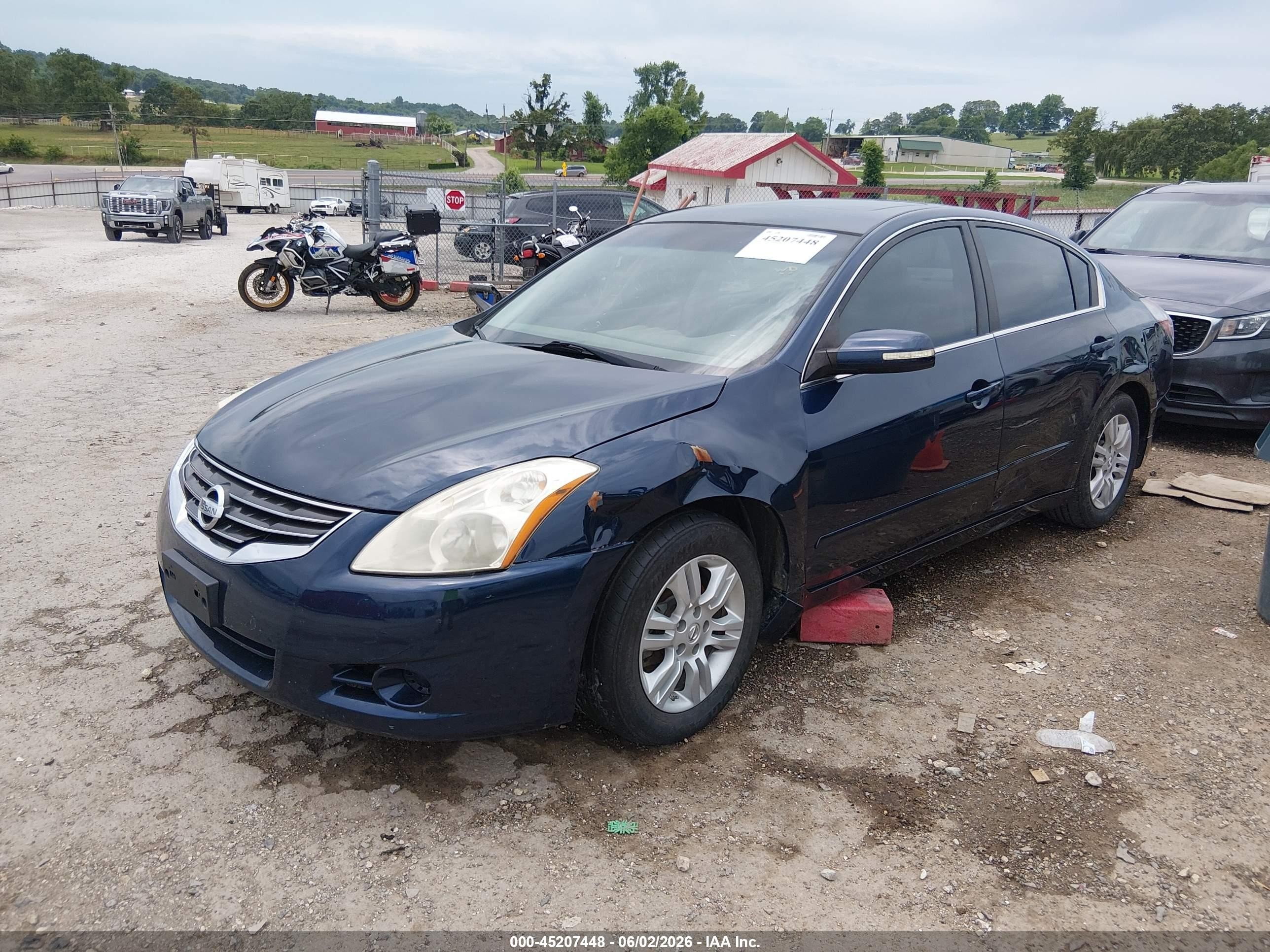 2012 Nissan Altima 2.5 S Blue vin: 1N4AL2AP7CC168634