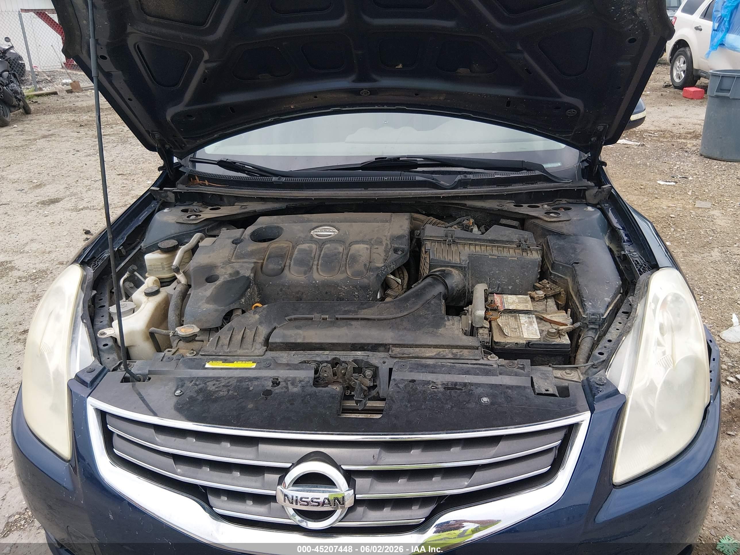 2012 Nissan Altima 2.5 S Blue vin: 1N4AL2AP7CC168634