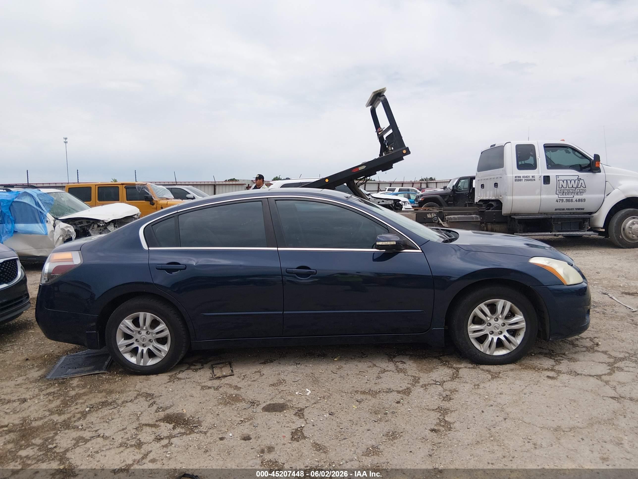 2012 Nissan Altima 2.5 S Blue vin: 1N4AL2AP7CC168634