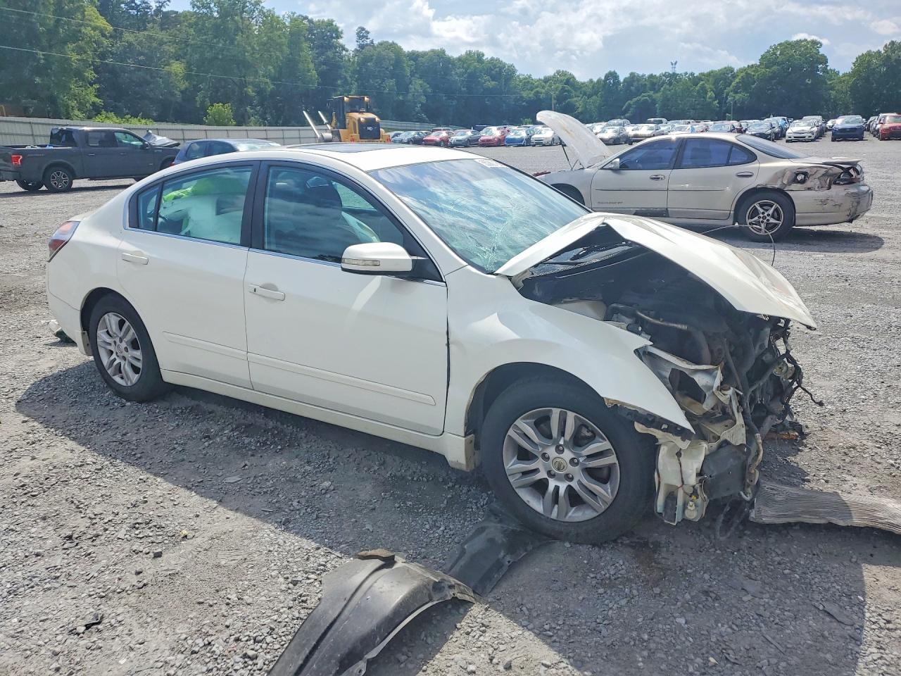 2012 Nissan Altima Base White vin: 1N4AL2AP7CC176104