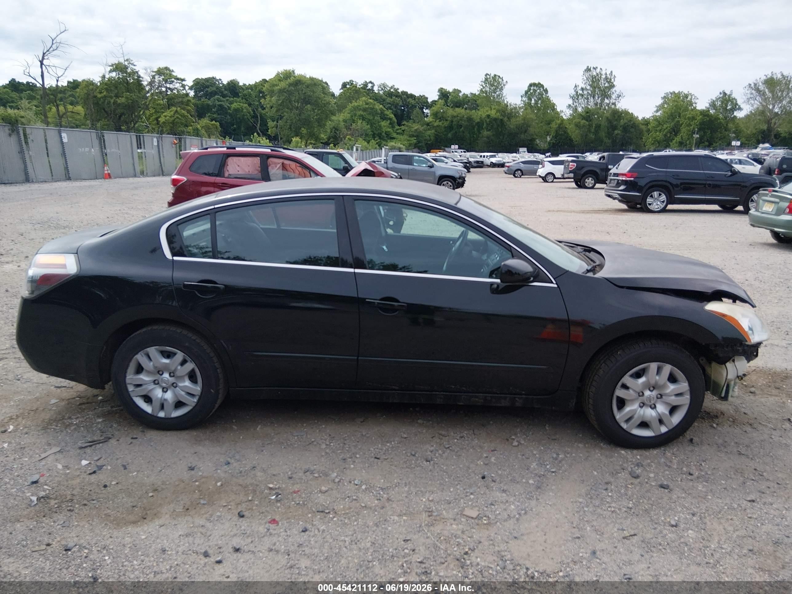 2012 Nissan Altima 2.5 S Black vin: 1N4AL2AP7CC180170