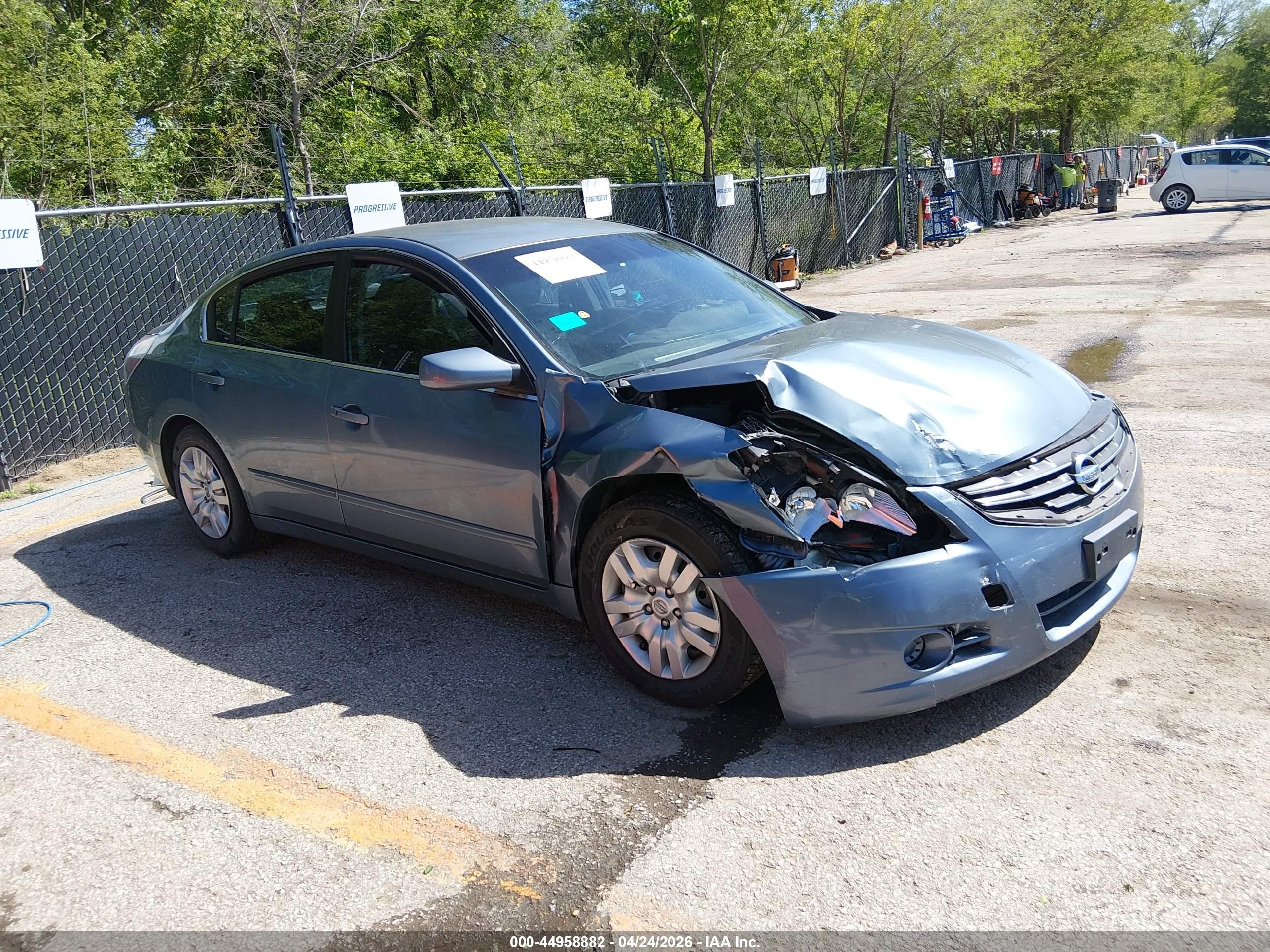 2012 Nissan Altima 2.5 S Blue vin: 1N4AL2AP7CC193727