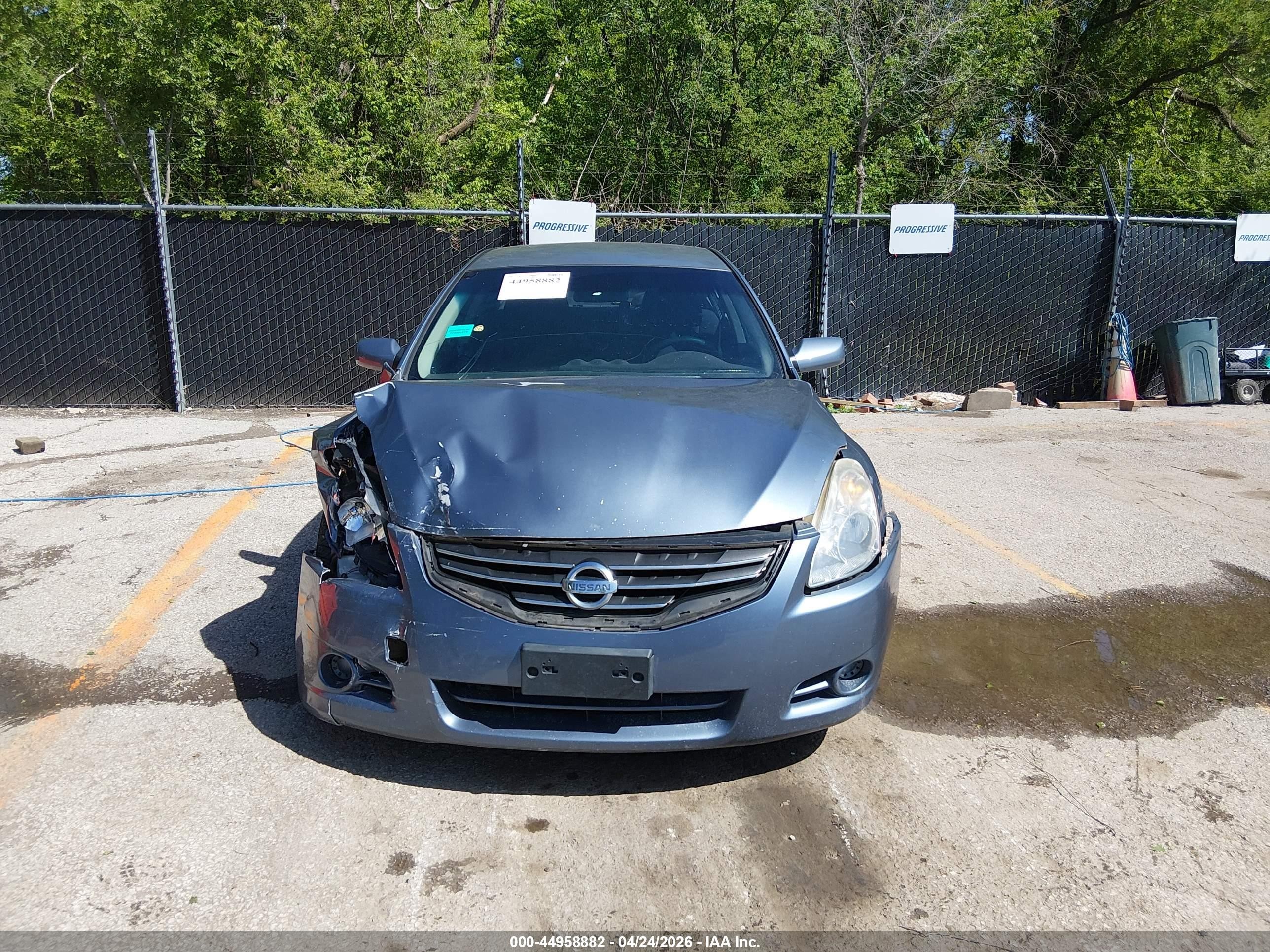 2012 Nissan Altima 2.5 S Blue vin: 1N4AL2AP7CC193727
