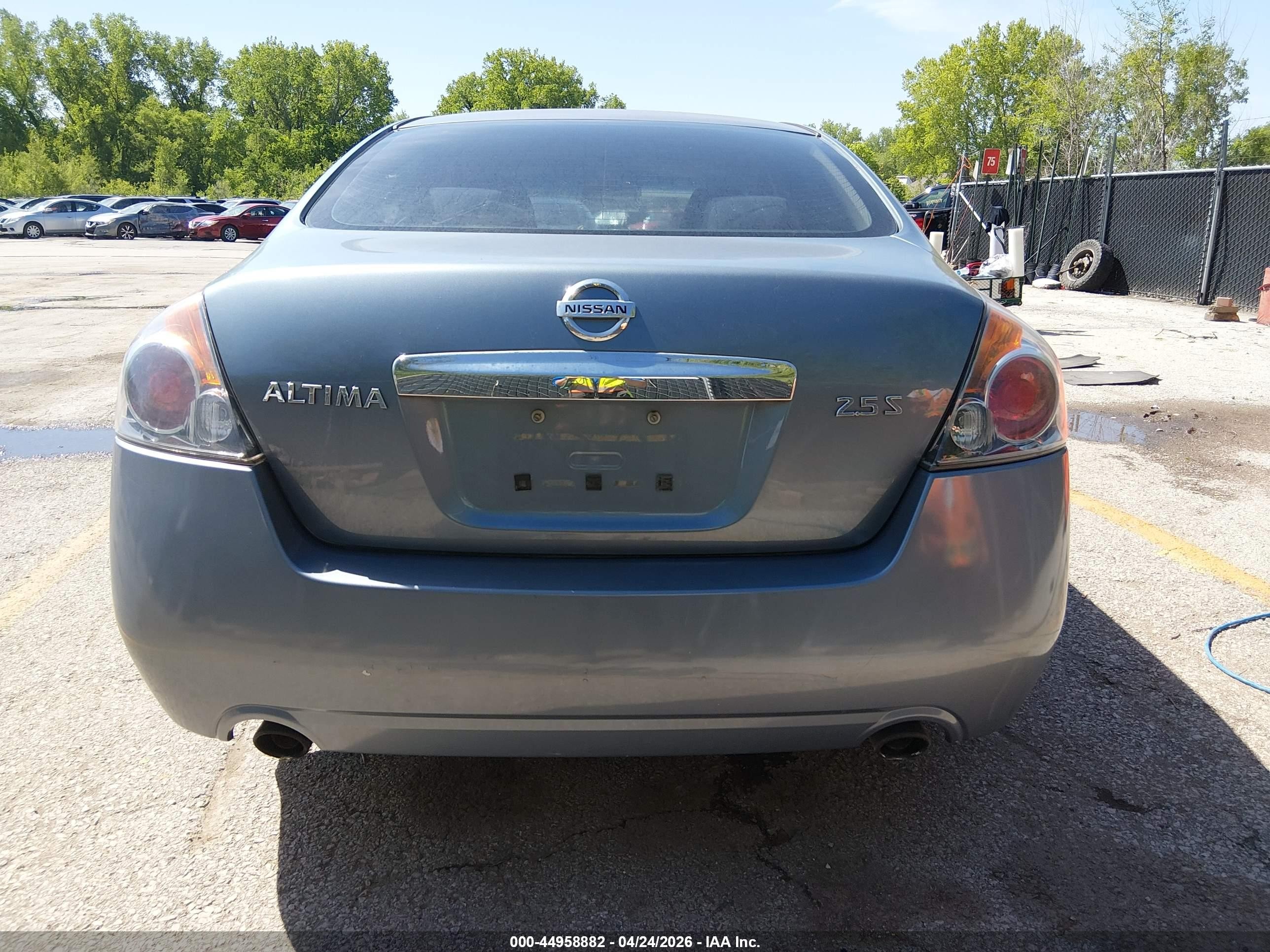 2012 Nissan Altima 2.5 S Blue vin: 1N4AL2AP7CC193727