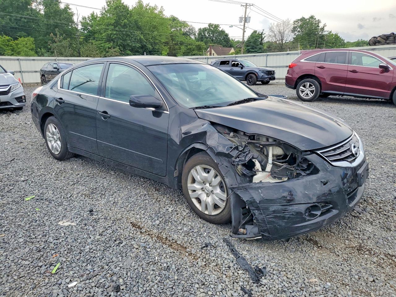 2012 Nissan Altima 2.5 Черный vin: 1N4AL2AP7CC207819