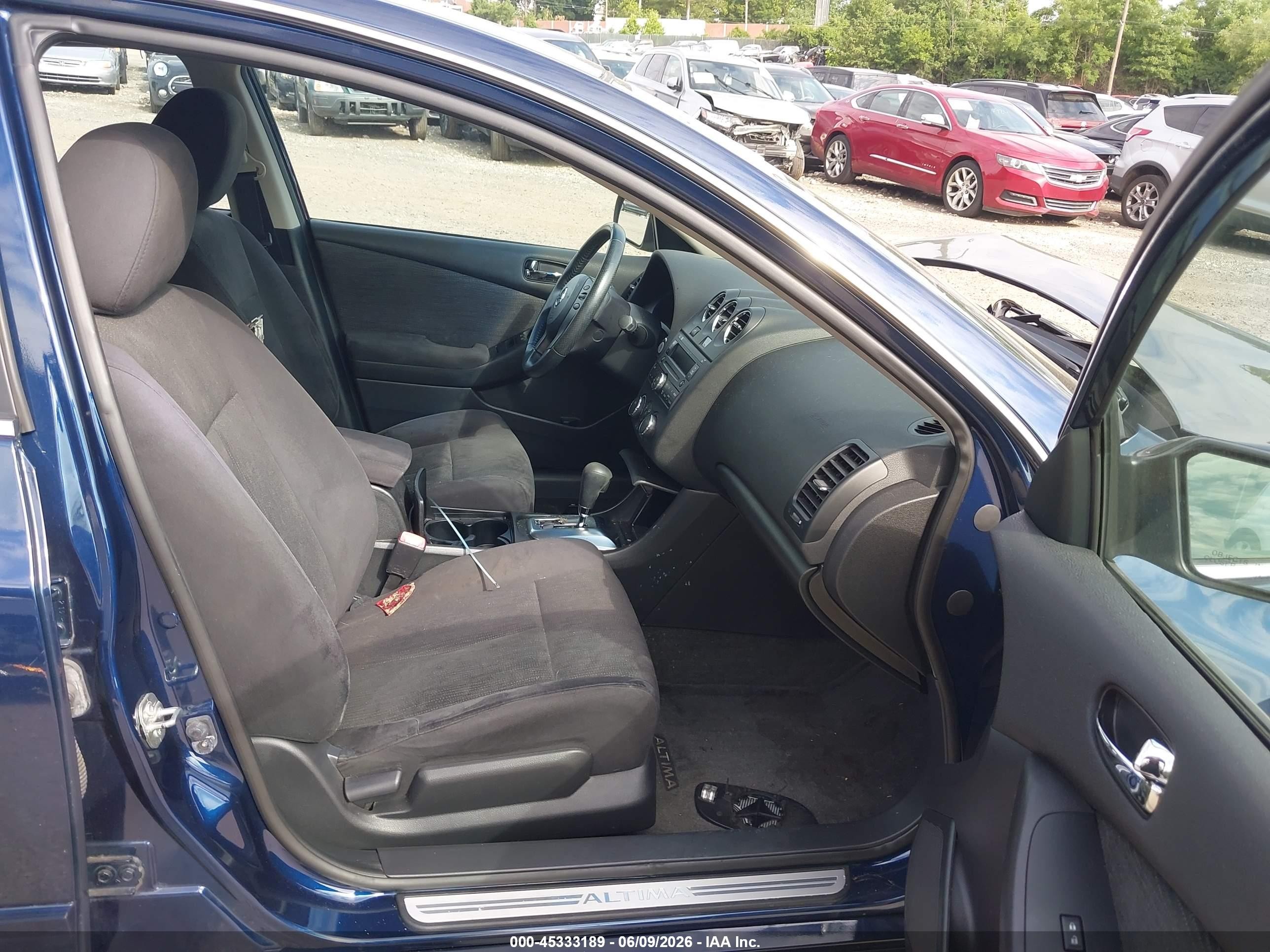 2012 Nissan Altima 2.5 S Синий vin: 1N4AL2AP7CC221008