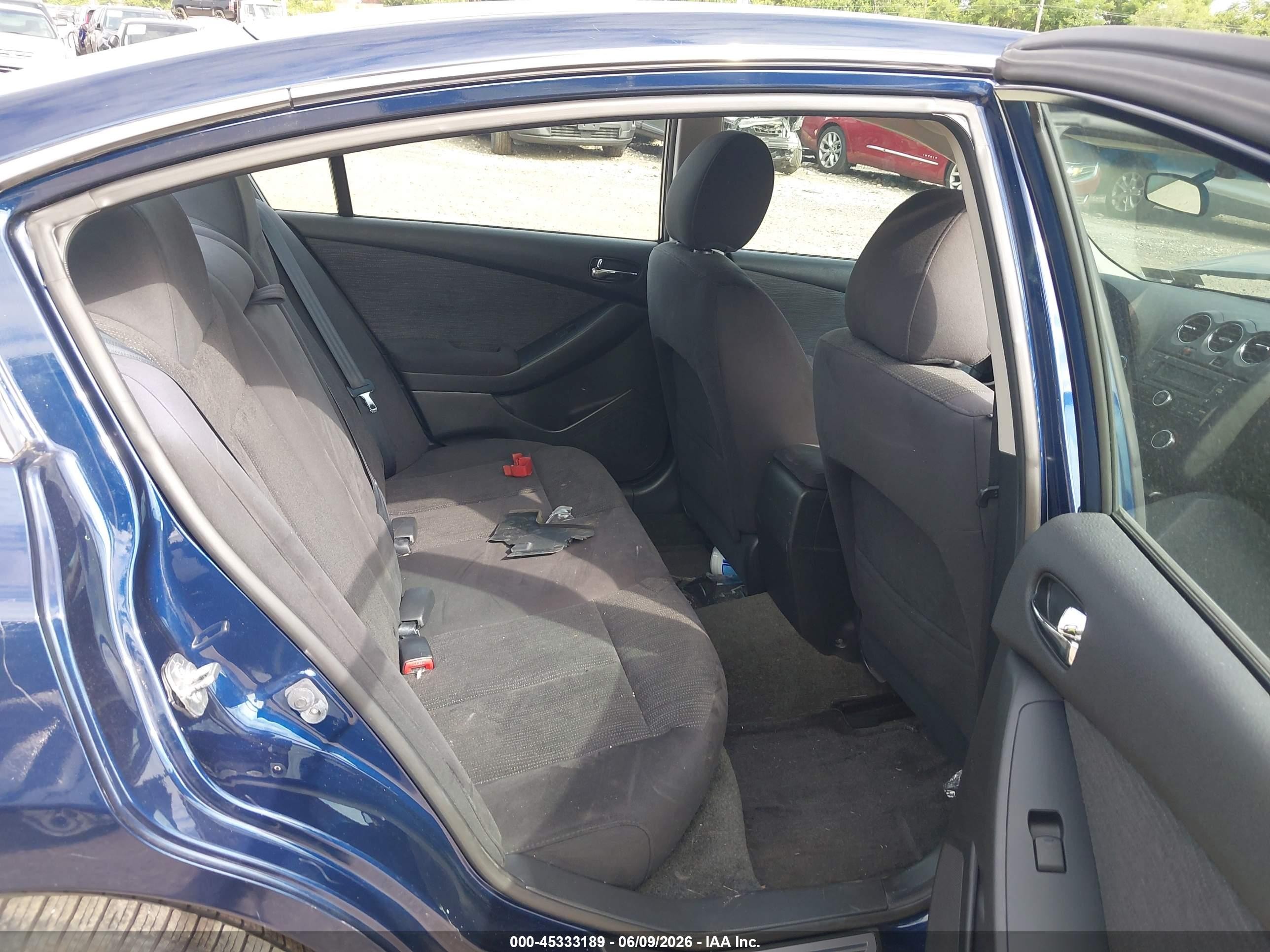 2012 Nissan Altima 2.5 S Синий vin: 1N4AL2AP7CC221008