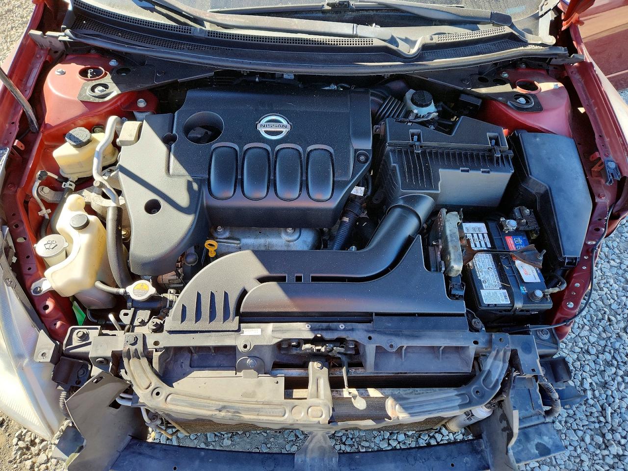 2012 Nissan Altima 2.5 Бордовый vin: 1N4AL2AP7CC223499