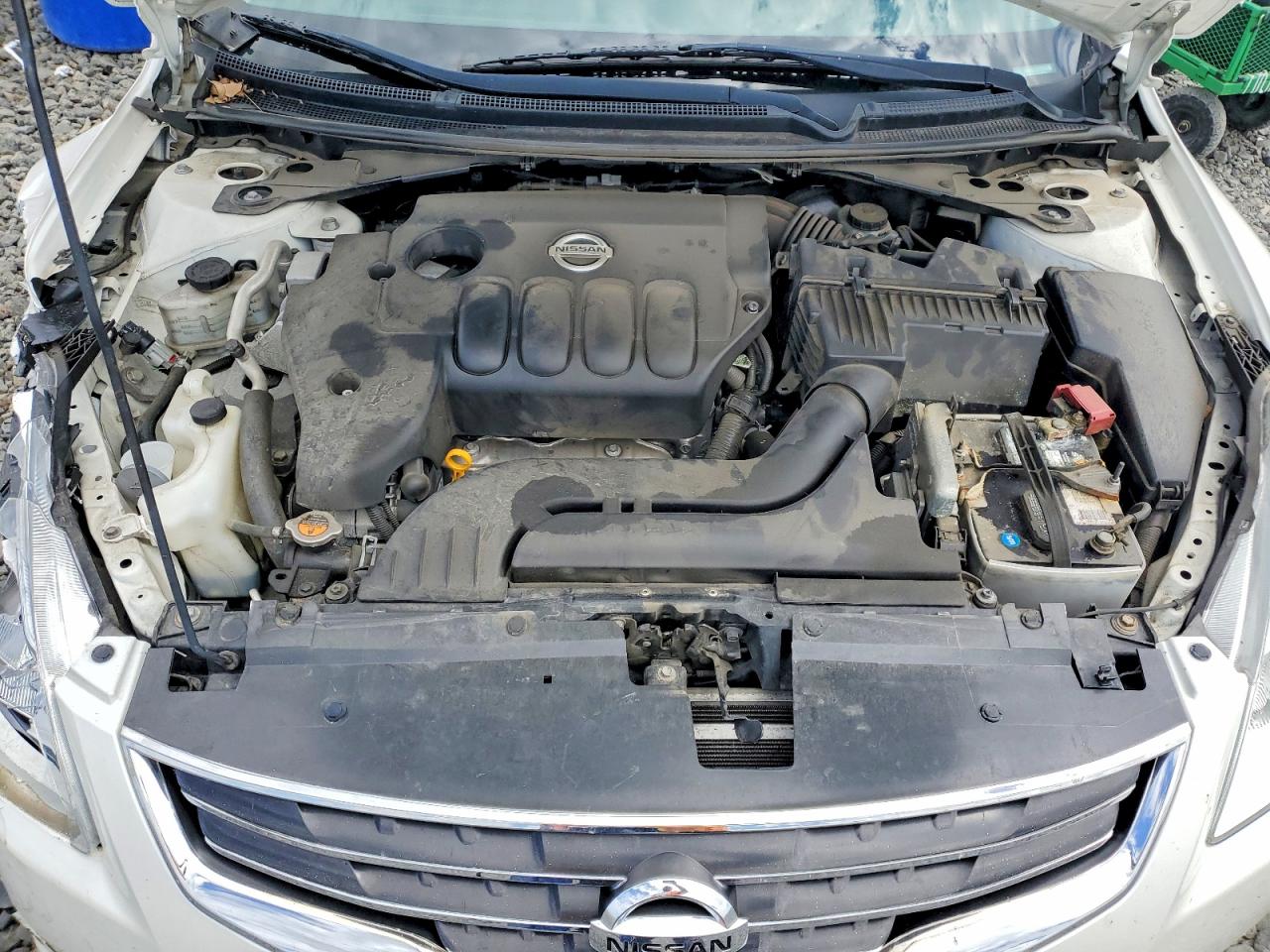 2012 Nissan Altima 2.5 White vin: 1N4AL2AP7CC259614