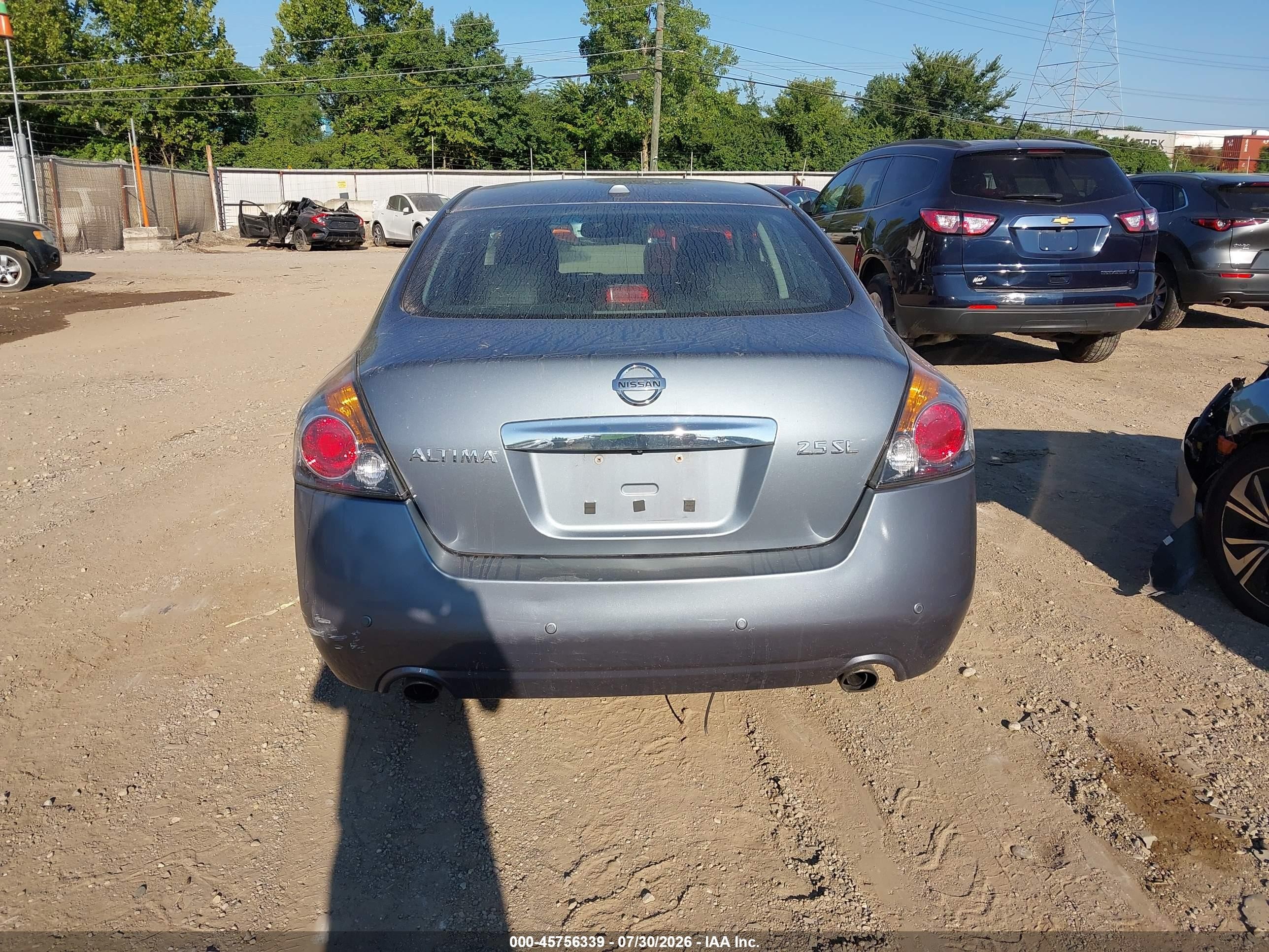 2012 Nissan Altima 2.5 S Серый vin: 1N4AL2AP7CN411301