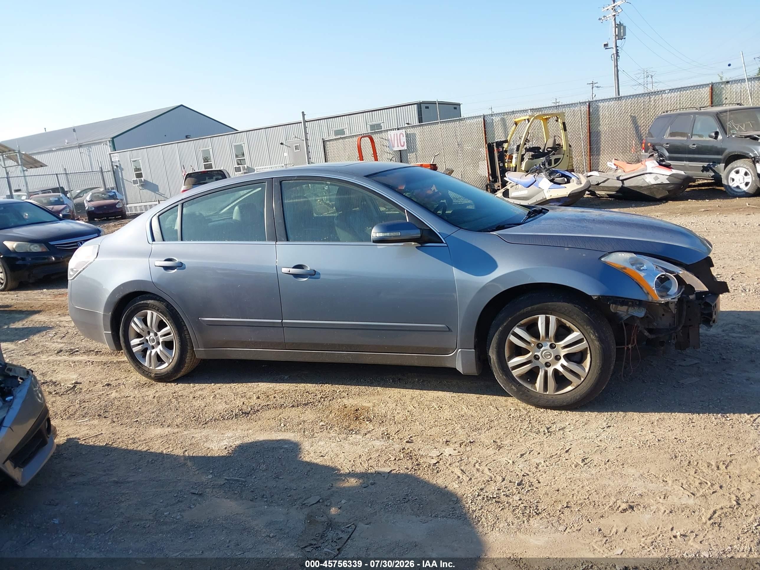 2012 Nissan Altima 2.5 S Серый vin: 1N4AL2AP7CN411301