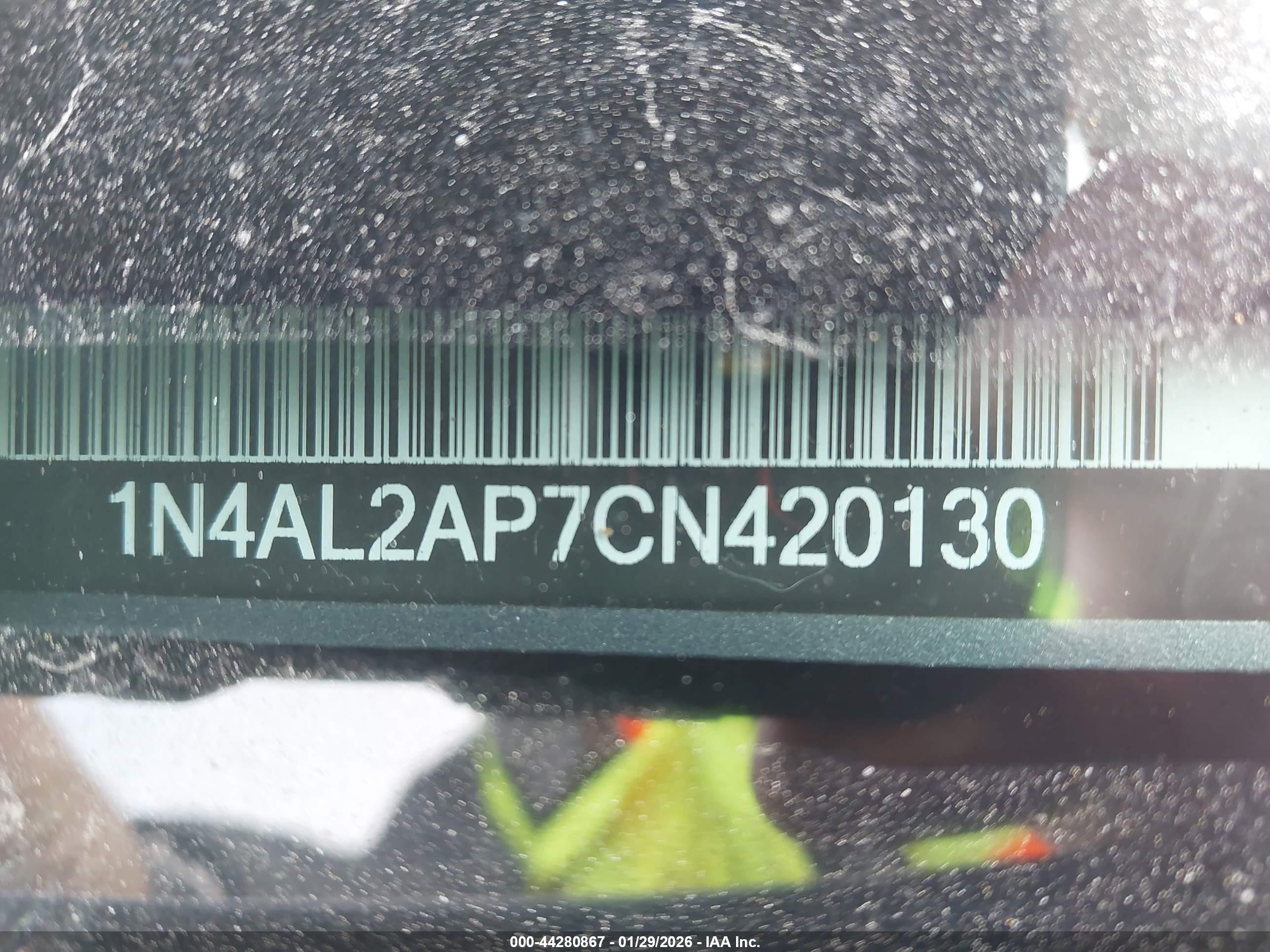 2012 Nissan Altima 2.5 S Silver vin: 1N4AL2AP7CN420130