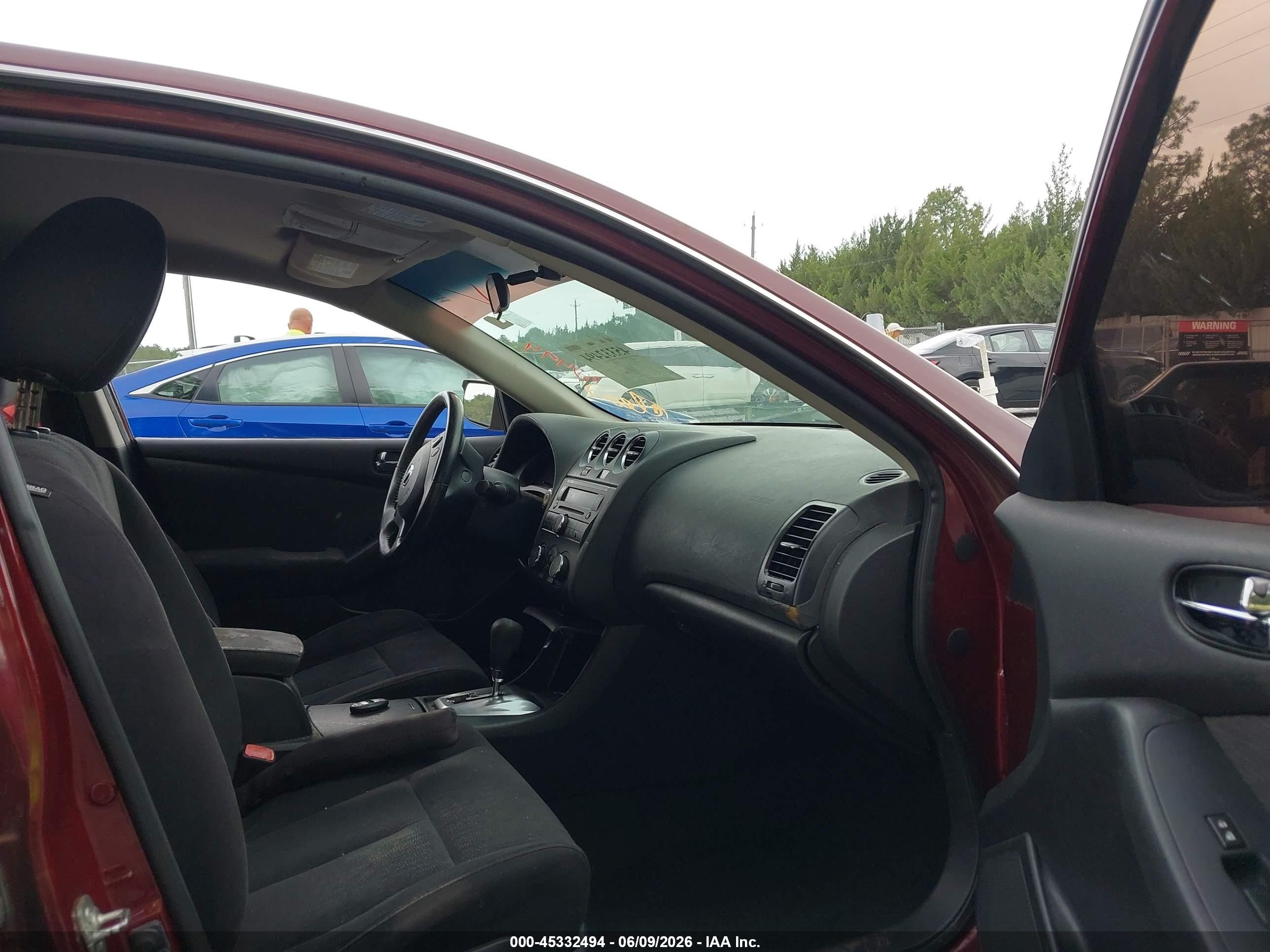 2012 Nissan Altima 2.5 S Maroon vin: 1N4AL2AP7CN436649