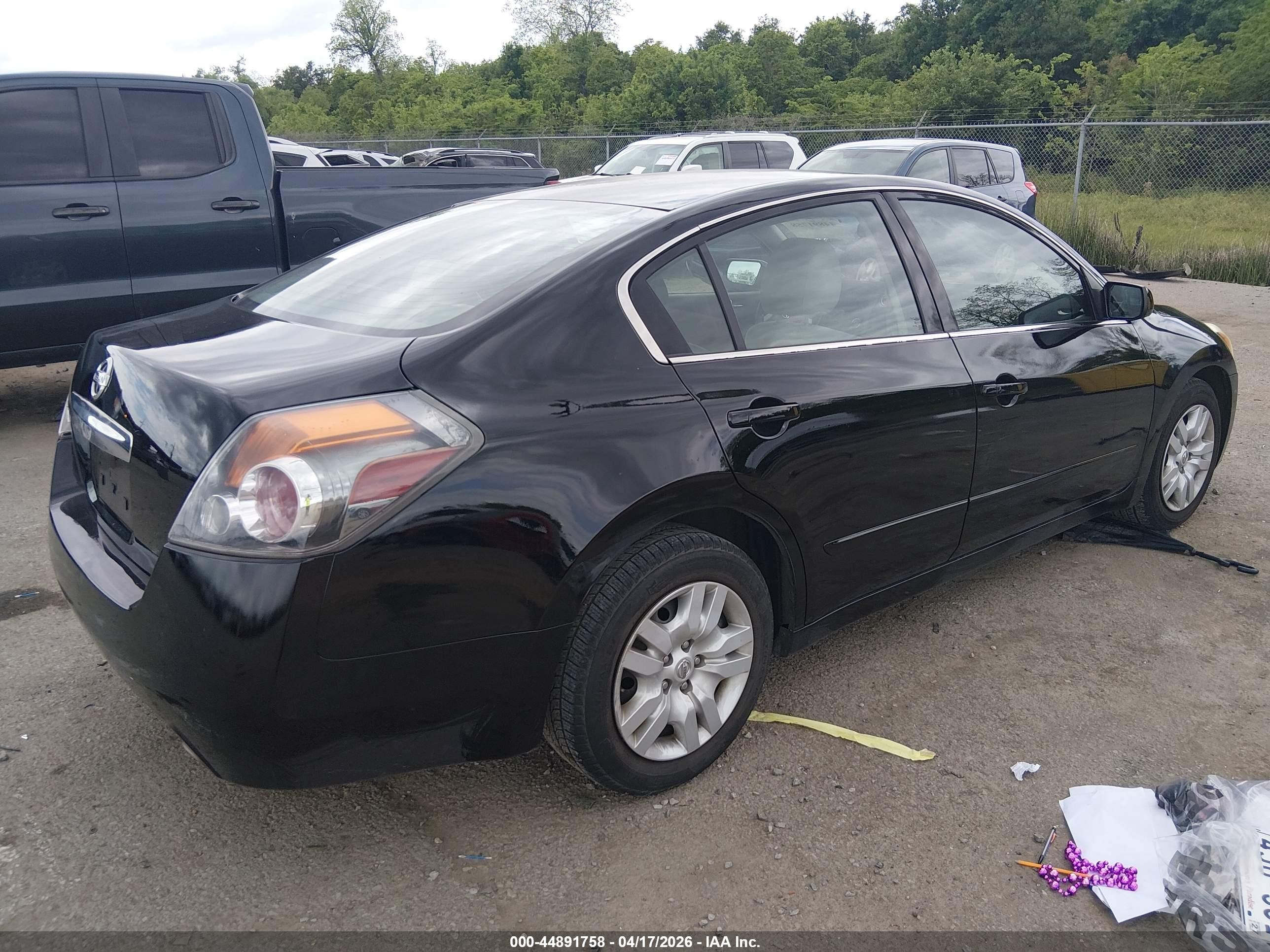 2012 Nissan Altima 2.5 S Черный vin: 1N4AL2AP7CN441544
