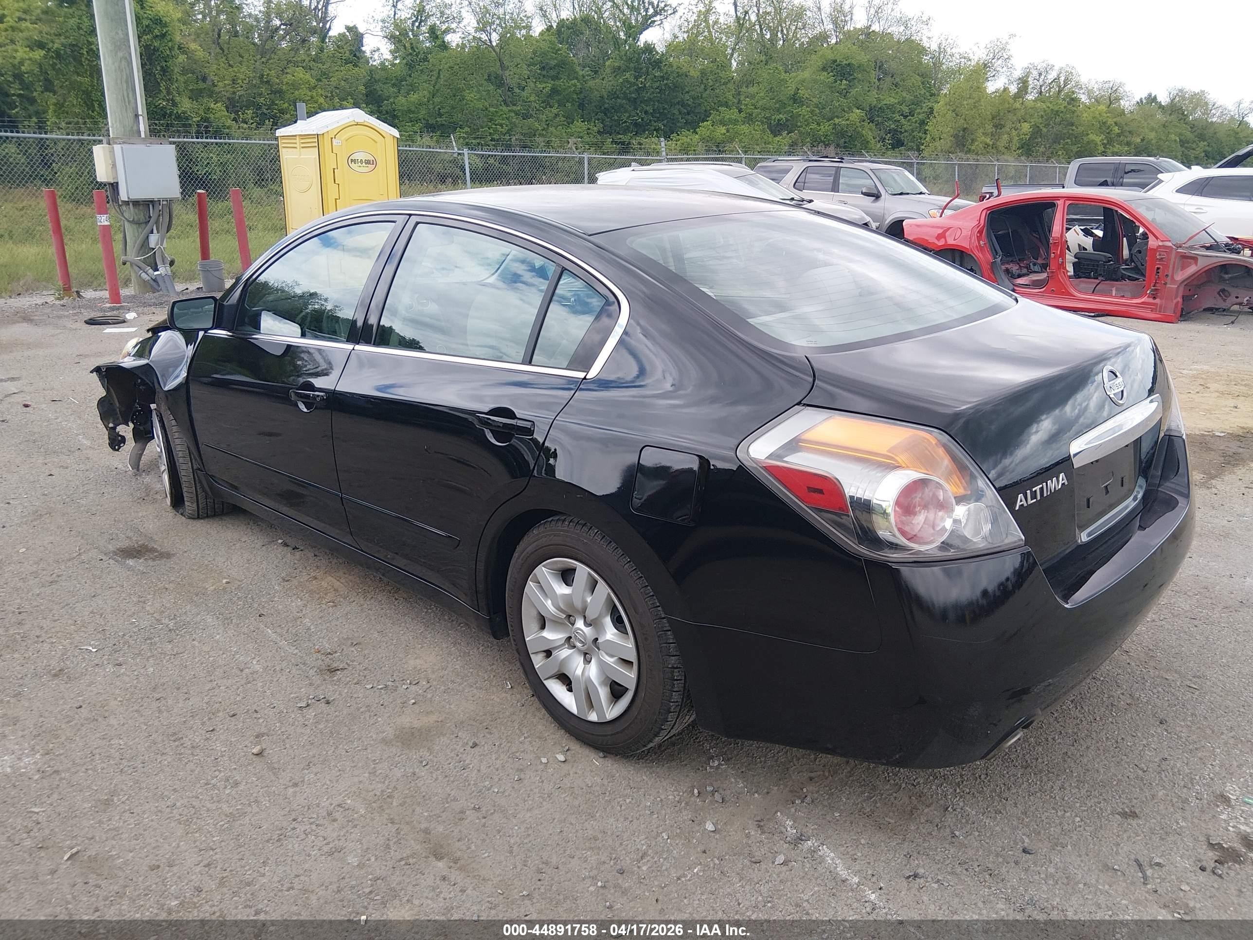 2012 Nissan Altima 2.5 S Черный vin: 1N4AL2AP7CN441544