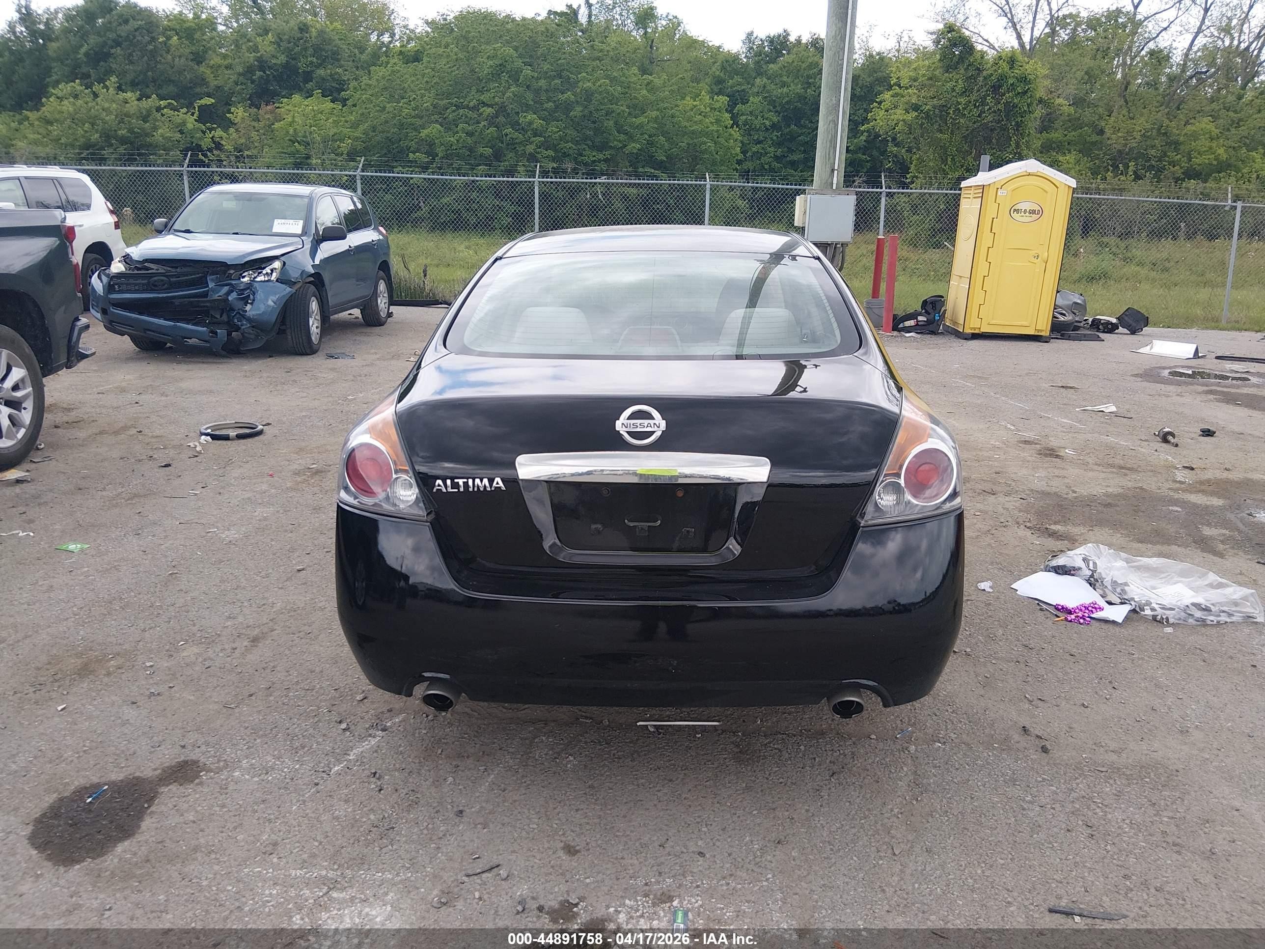 2012 Nissan Altima 2.5 S Черный vin: 1N4AL2AP7CN441544
