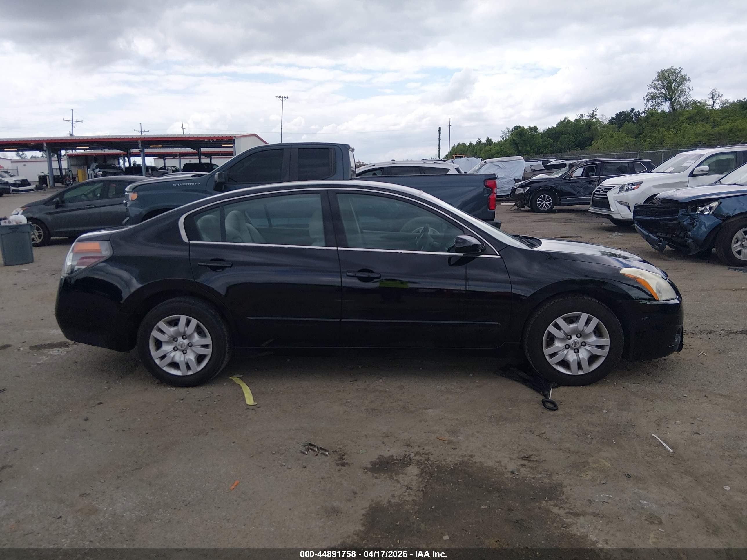 2012 Nissan Altima 2.5 S Черный vin: 1N4AL2AP7CN441544