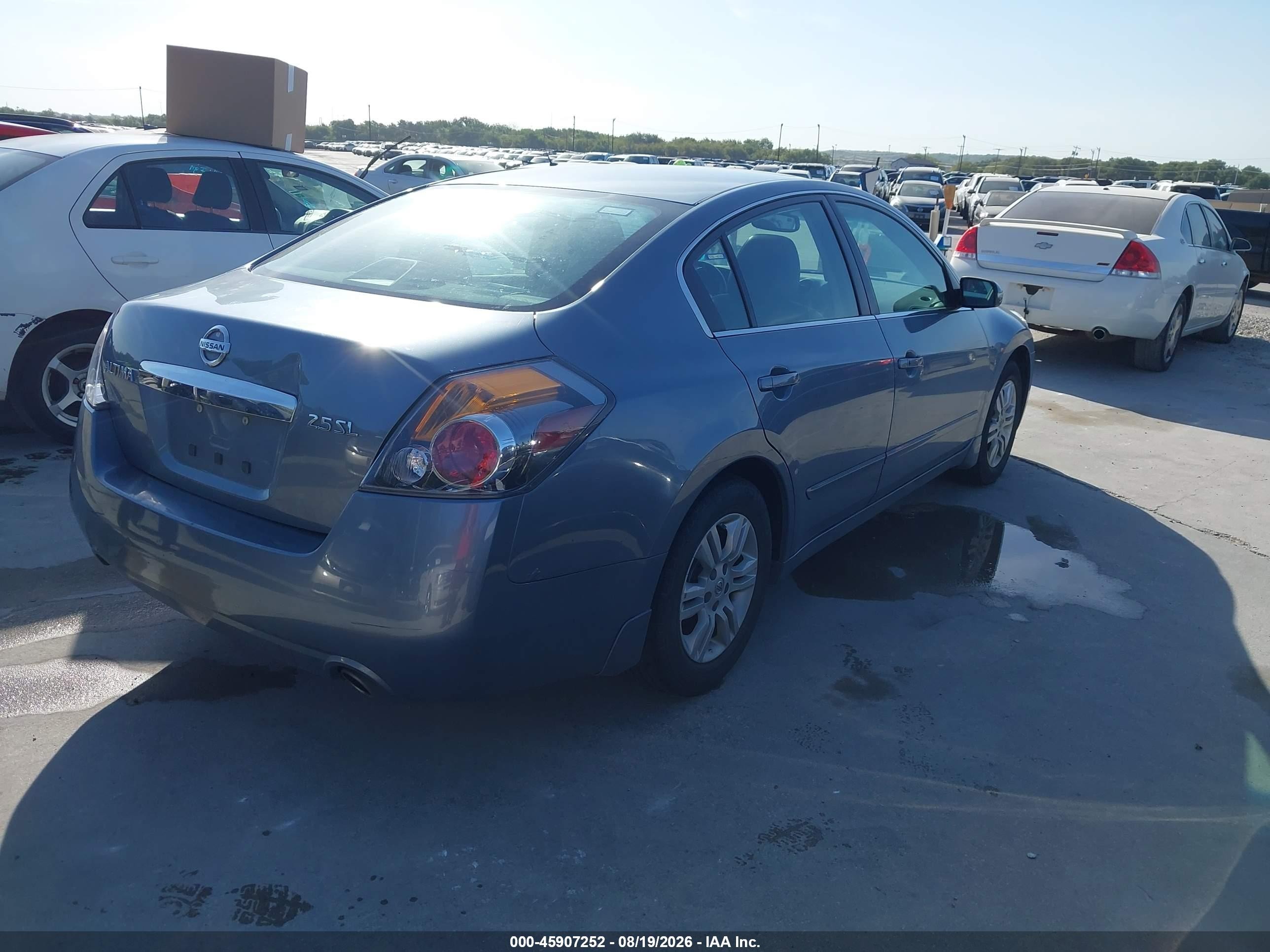 2012 Nissan Altima 2.5 S Синий vin: 1N4AL2AP7CN454150