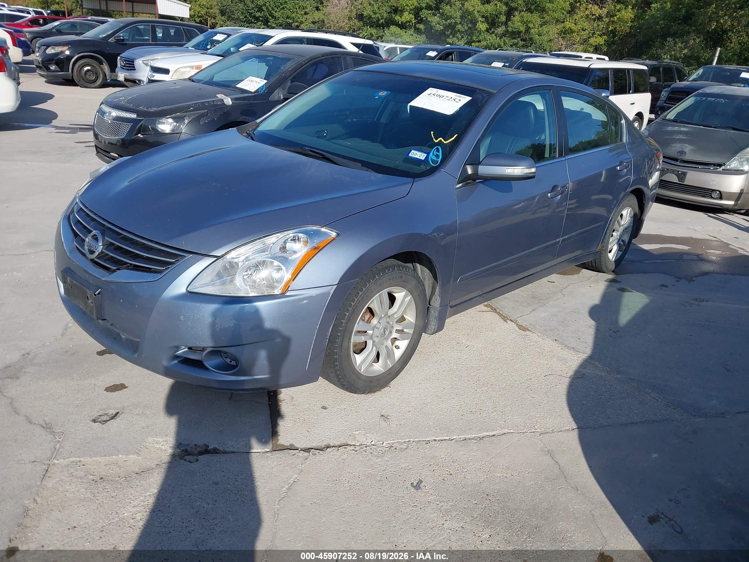 2012 Nissan Altima 2.5 S Синий vin: 1N4AL2AP7CN454150