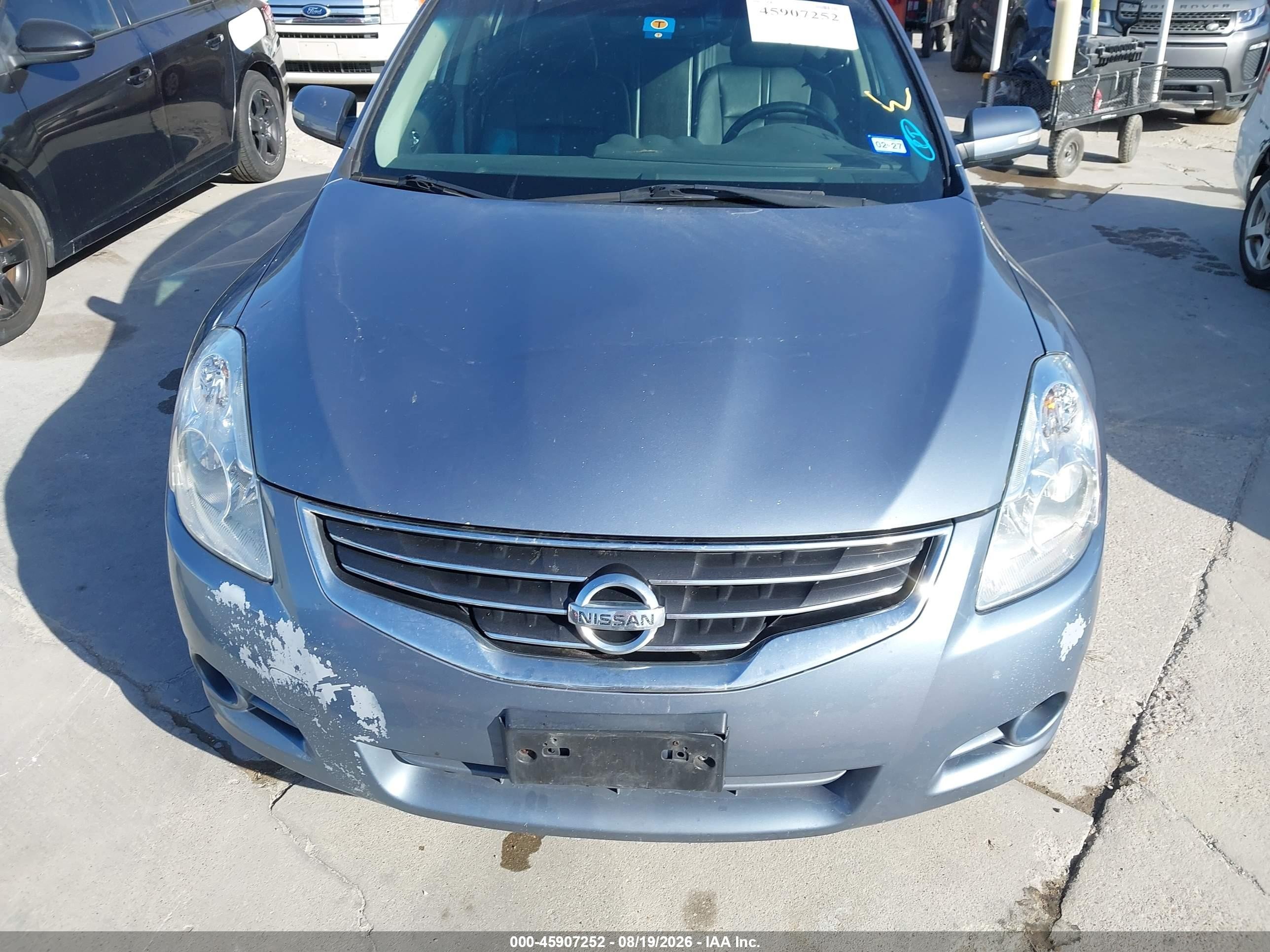 2012 Nissan Altima 2.5 S Синий vin: 1N4AL2AP7CN454150
