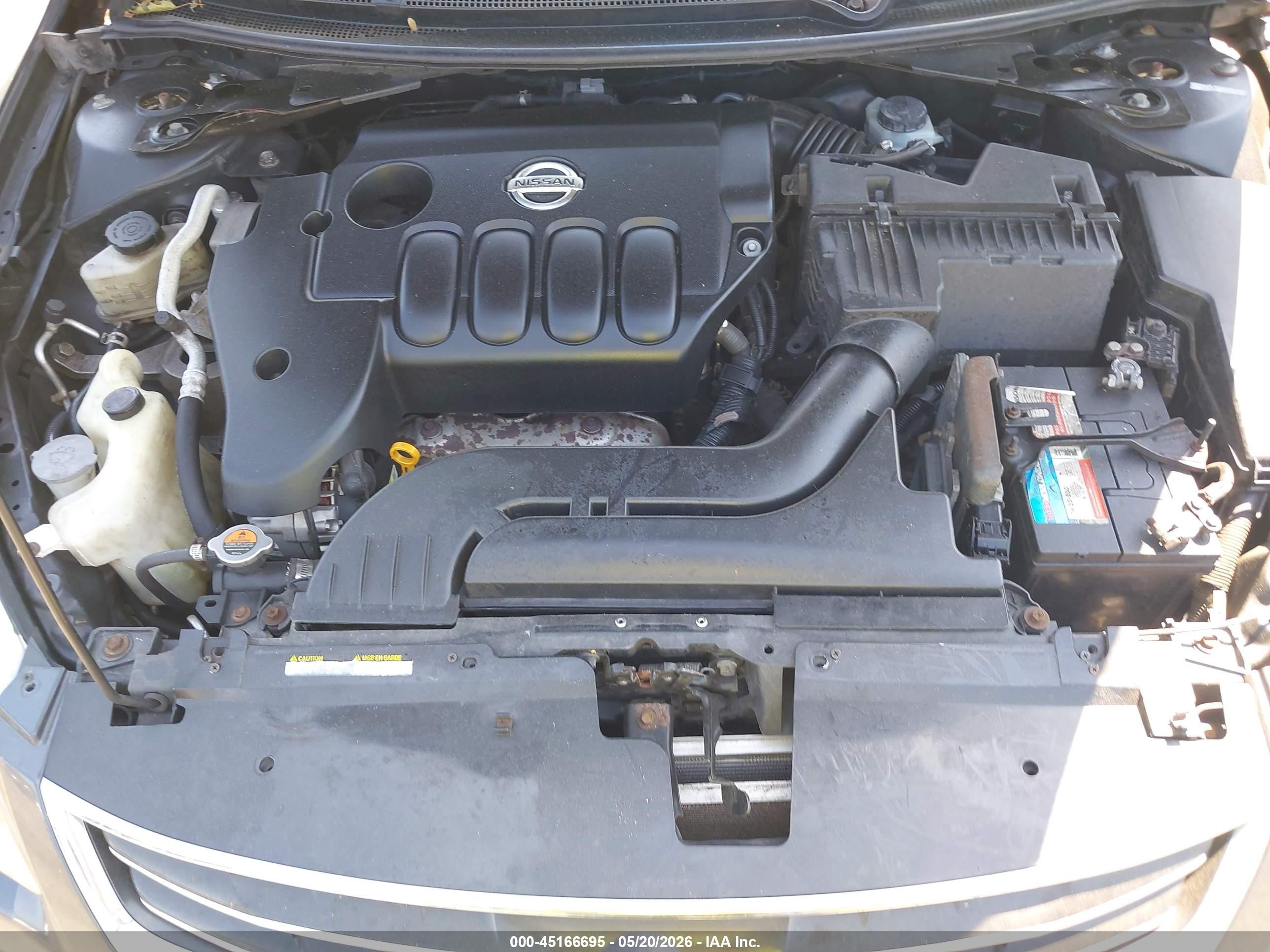 2012 Nissan Altima 2.5 S Серый vin: 1N4AL2AP7CN458036