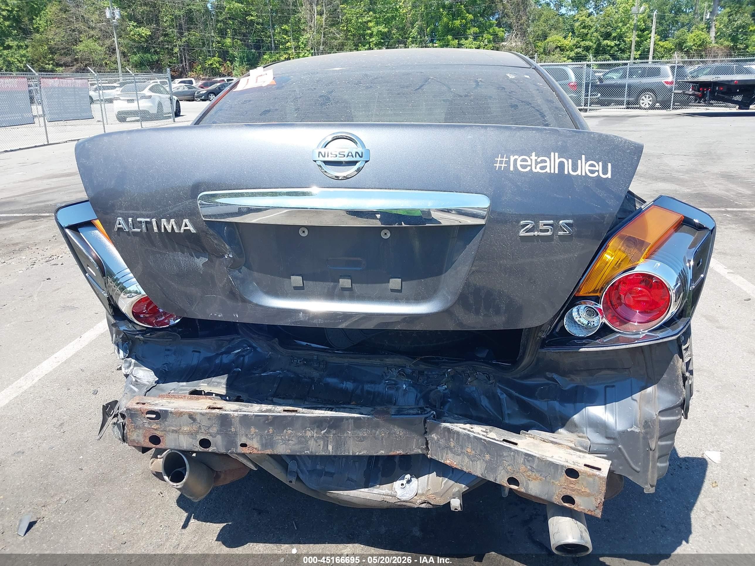 2012 Nissan Altima 2.5 S Серый vin: 1N4AL2AP7CN458036