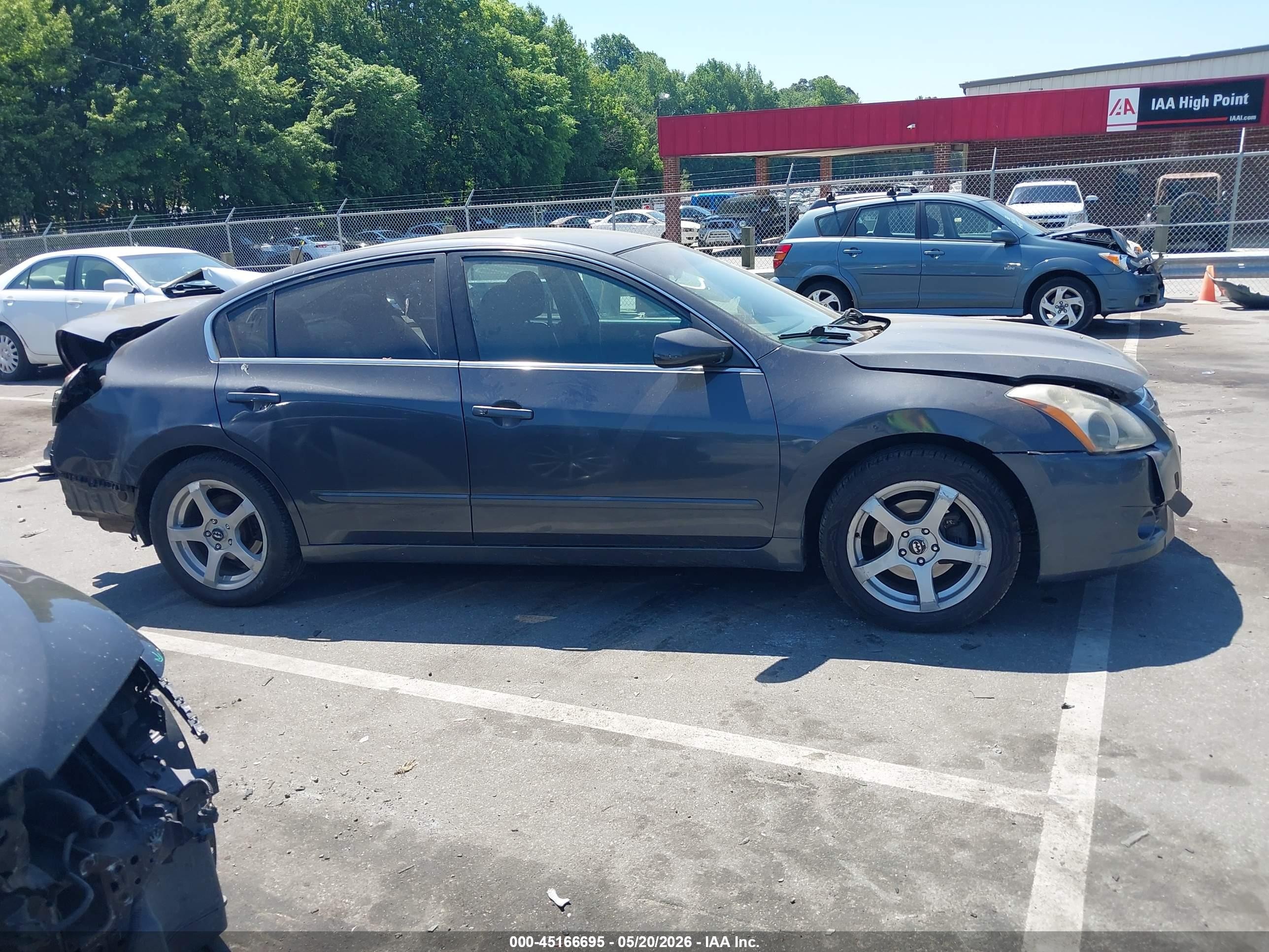 2012 Nissan Altima 2.5 S Серый vin: 1N4AL2AP7CN458036