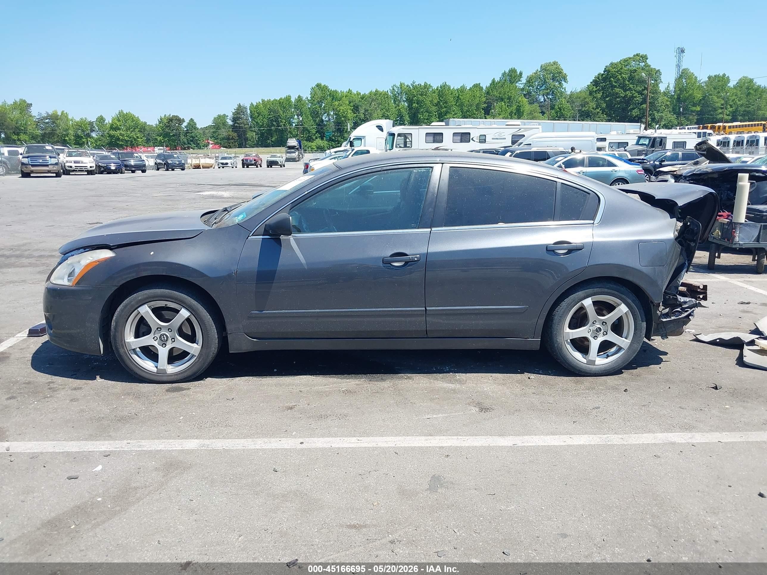 2012 Nissan Altima 2.5 S Серый vin: 1N4AL2AP7CN458036