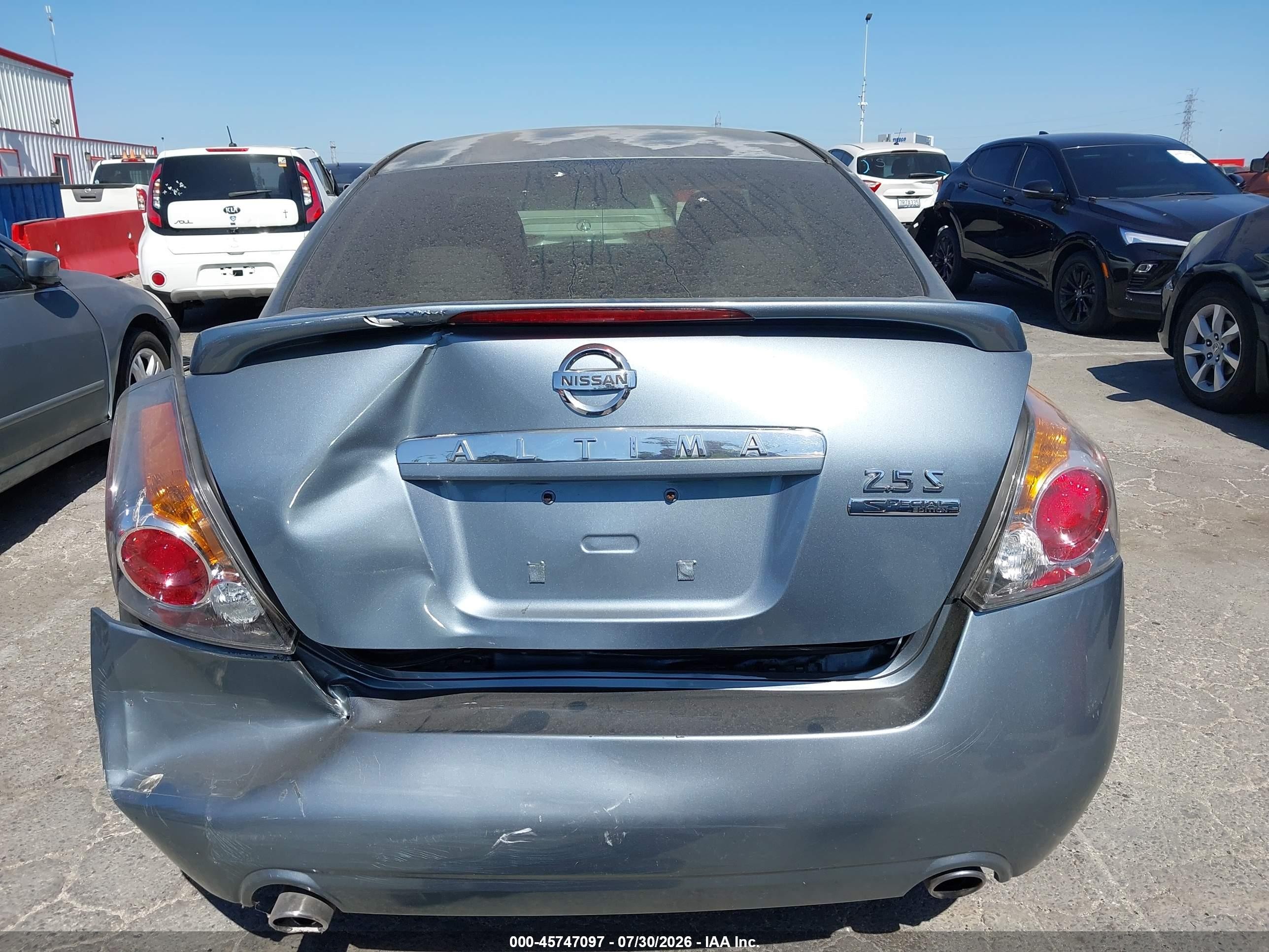 2012 Nissan Altima 2.5 S Blue vin: 1N4AL2AP7CN472373