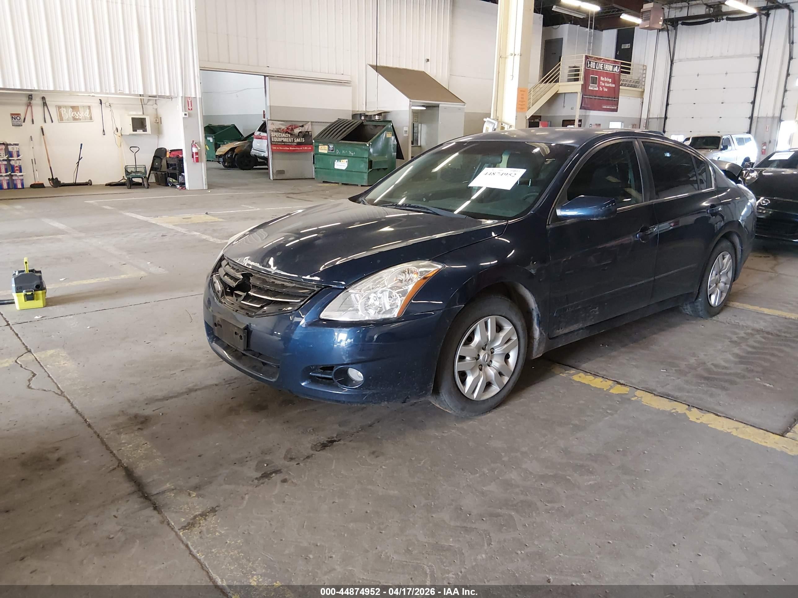 2012 Nissan Altima 2.5 S Blue vin: 1N4AL2AP7CN473264