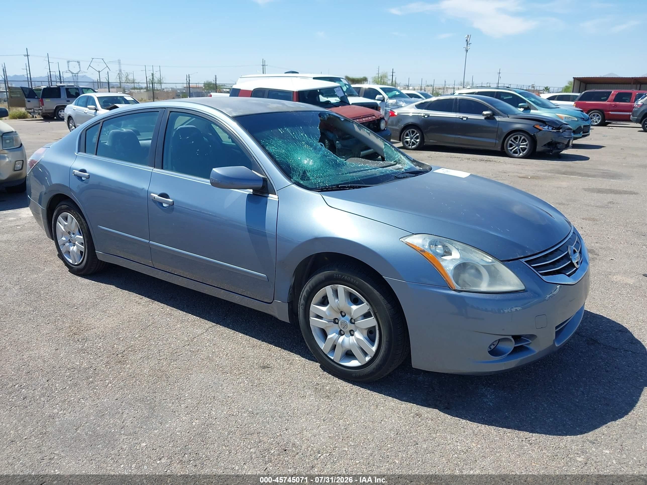 2012 Nissan Altima 2.5 S Gray vin: 1N4AL2AP7CN473281