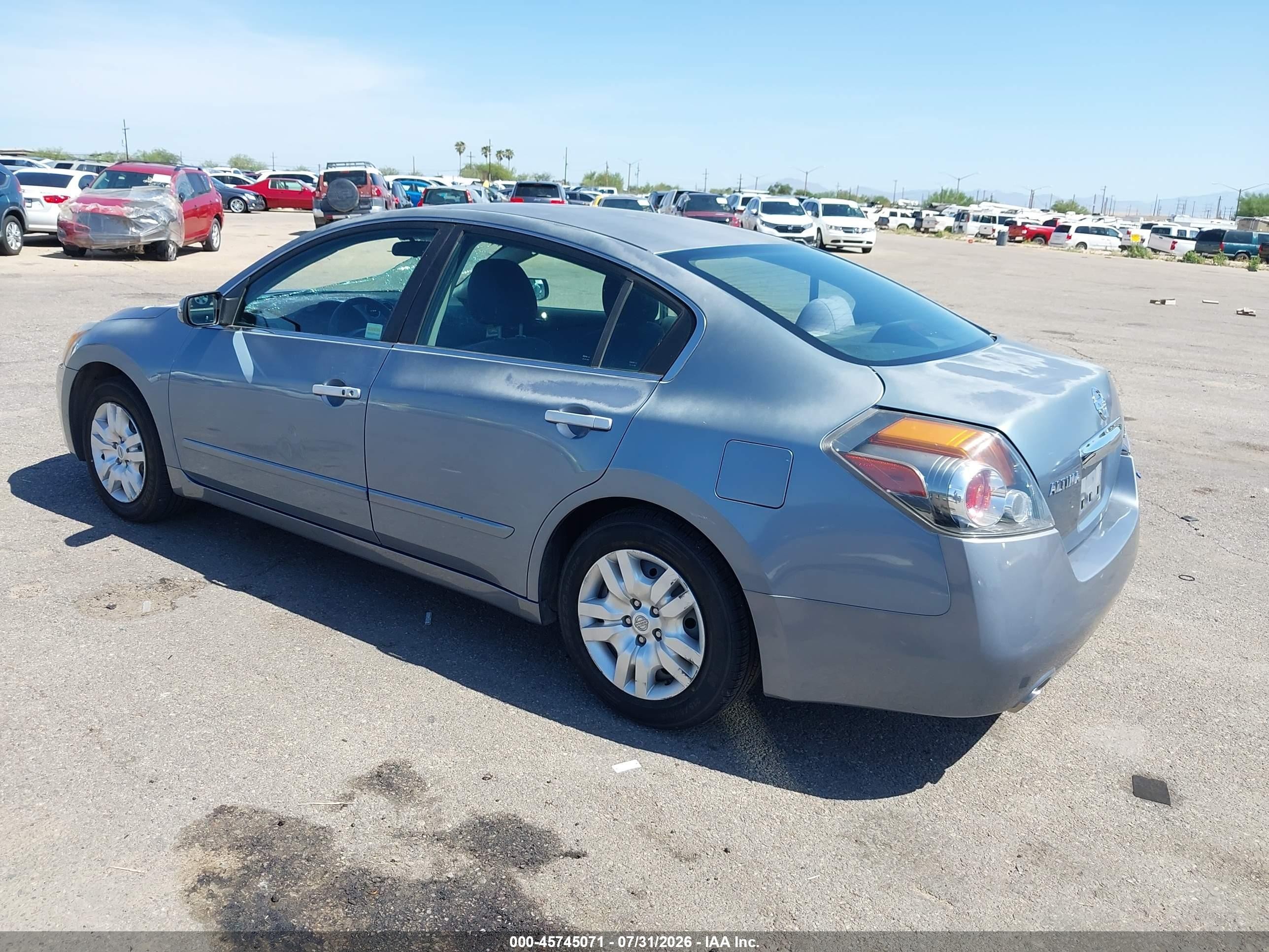 2012 Nissan Altima 2.5 S Gray vin: 1N4AL2AP7CN473281