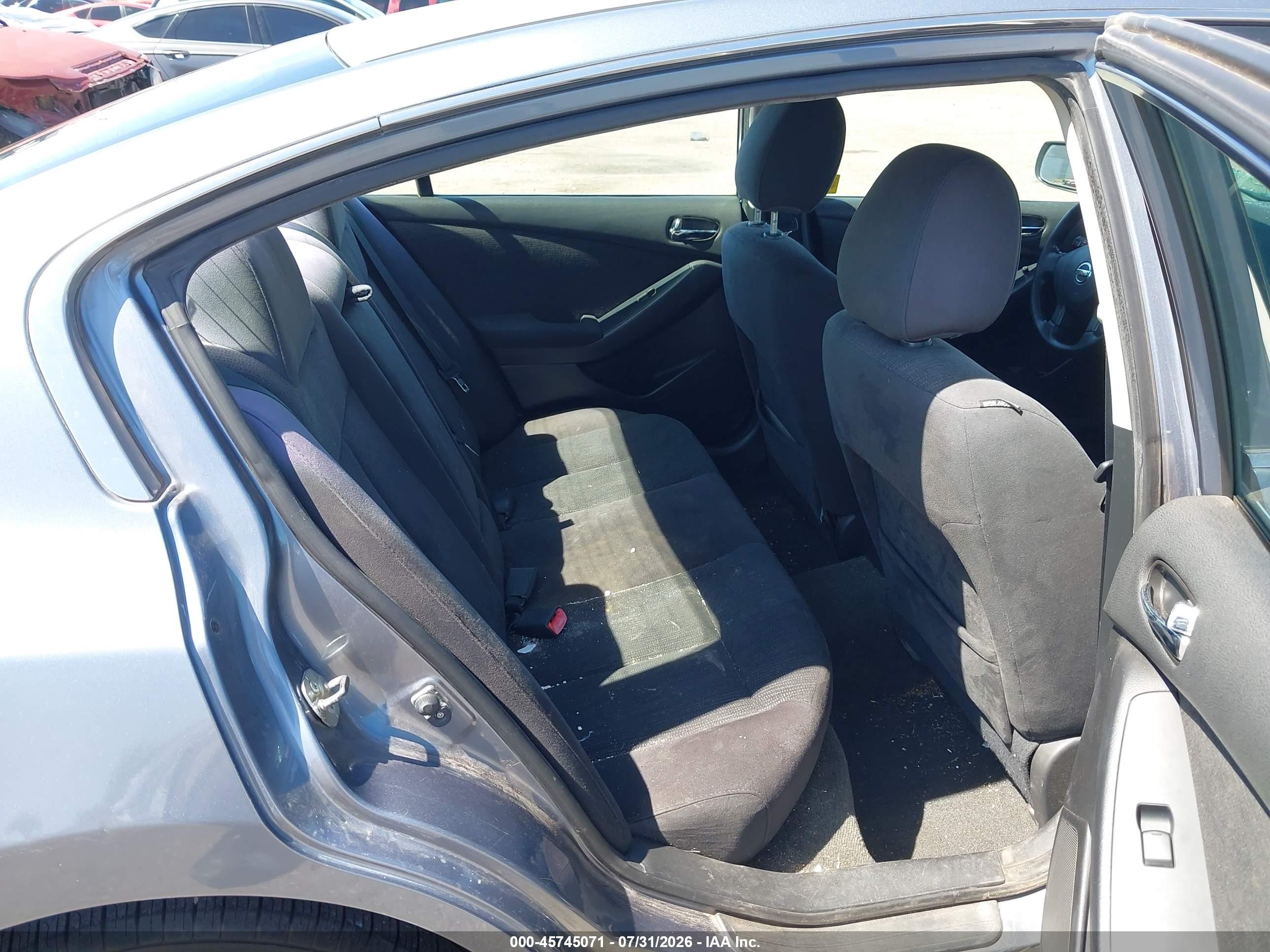 2012 Nissan Altima 2.5 S Gray vin: 1N4AL2AP7CN473281