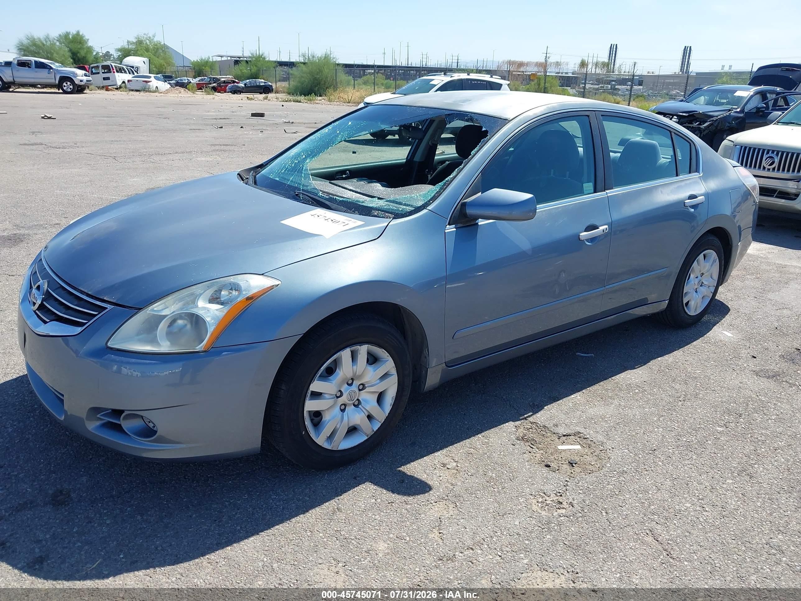 2012 Nissan Altima 2.5 S Gray vin: 1N4AL2AP7CN473281