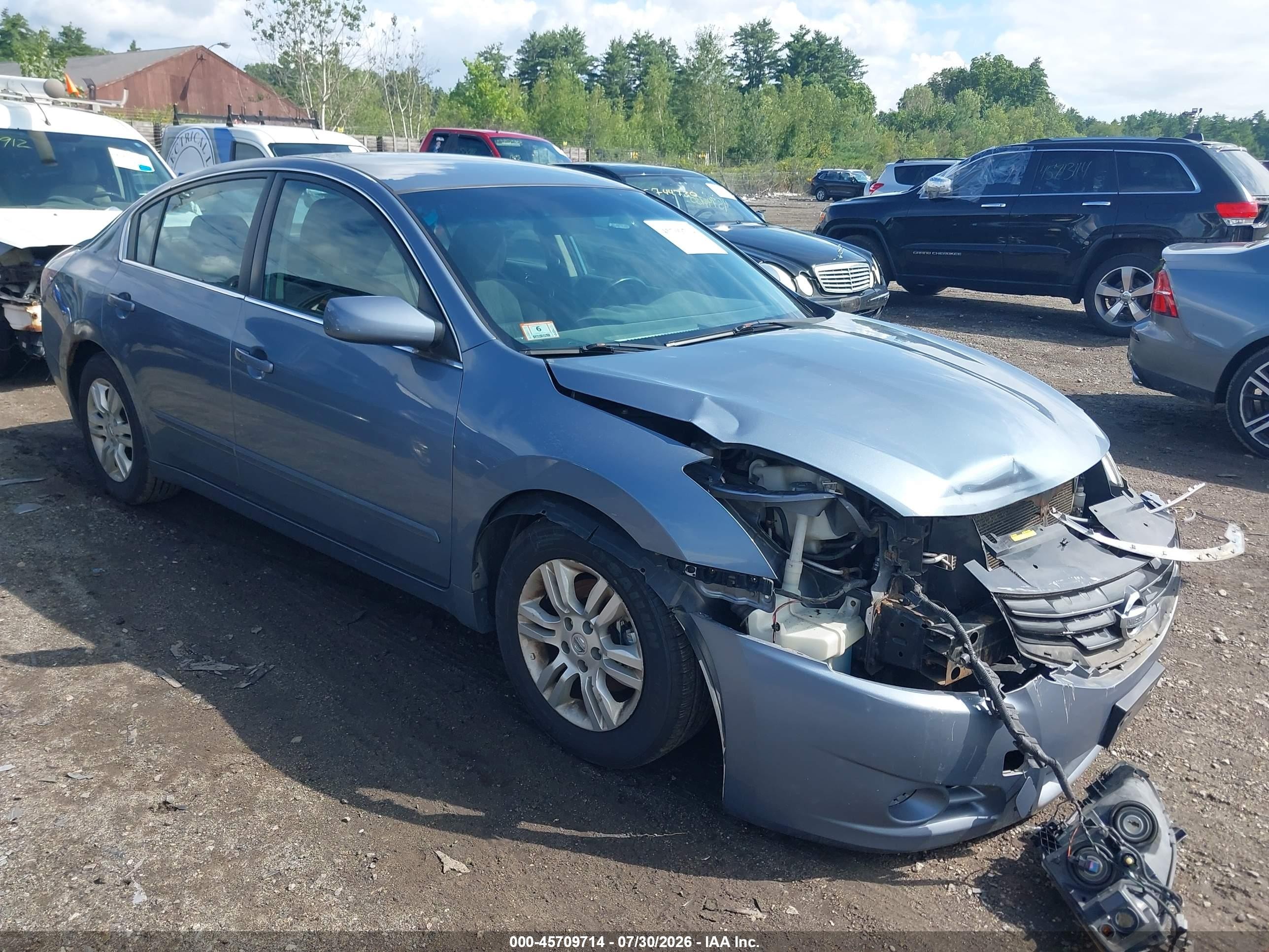 2012 Nissan Altima 2.5 S Gray vin: 1N4AL2AP7CN490369