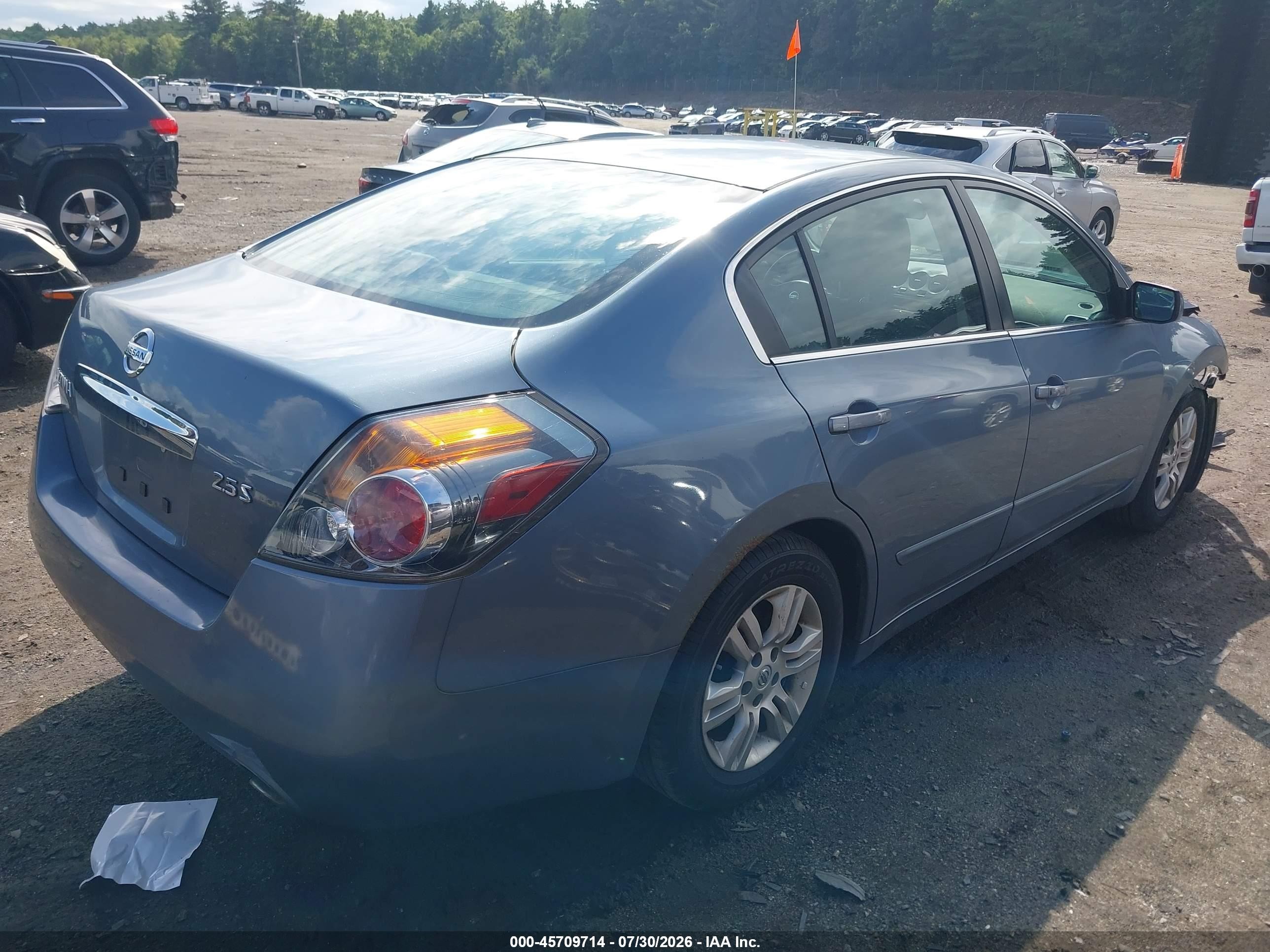 2012 Nissan Altima 2.5 S Серый vin: 1N4AL2AP7CN490369