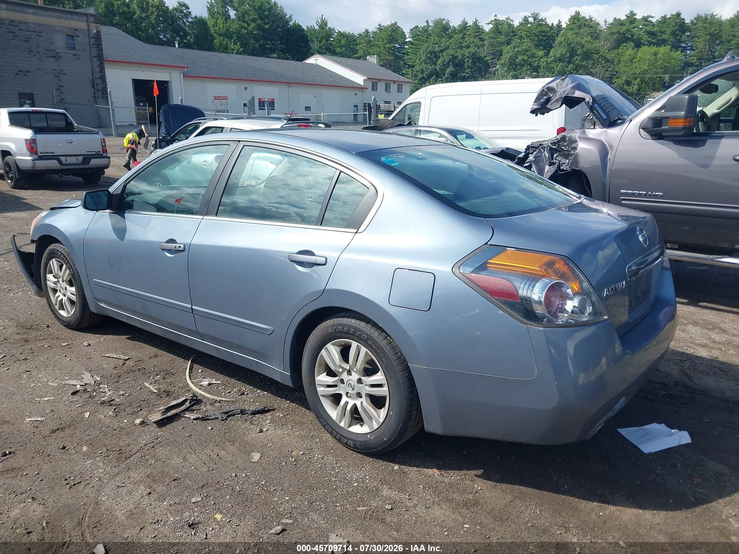 2012 Nissan Altima 2.5 S Серый vin: 1N4AL2AP7CN490369