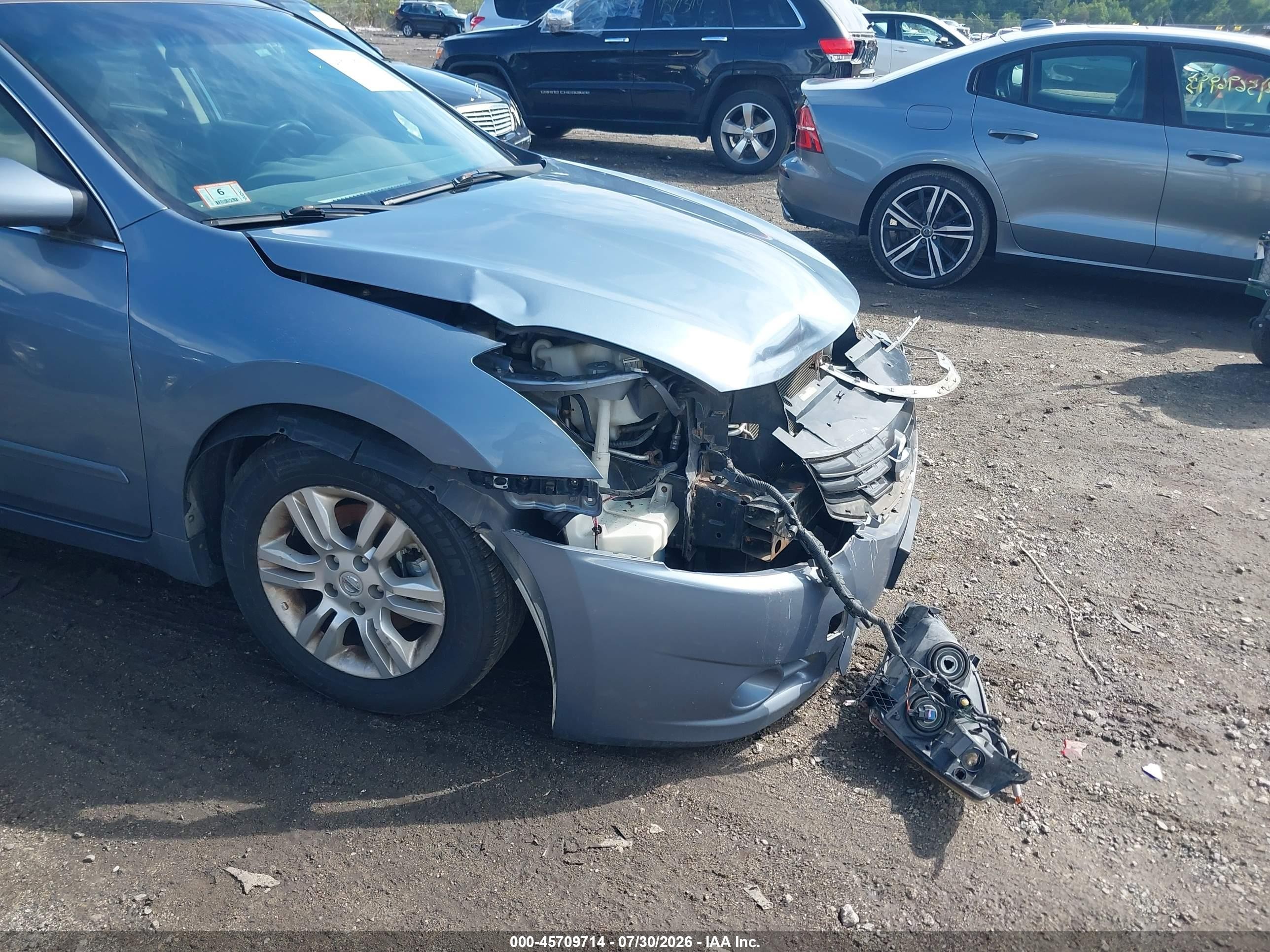 2012 Nissan Altima 2.5 S Серый vin: 1N4AL2AP7CN490369