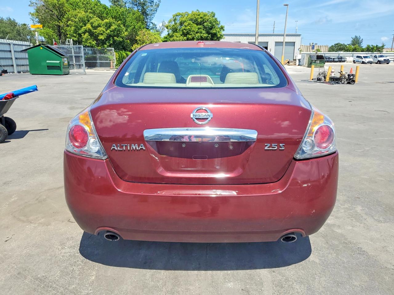 2012 Nissan Altima 2.5 Burgundy vin: 1N4AL2AP7CN495121
