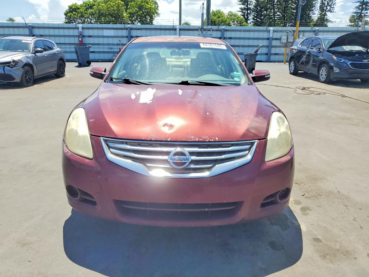2012 Nissan Altima 2.5 Burgundy vin: 1N4AL2AP7CN495121