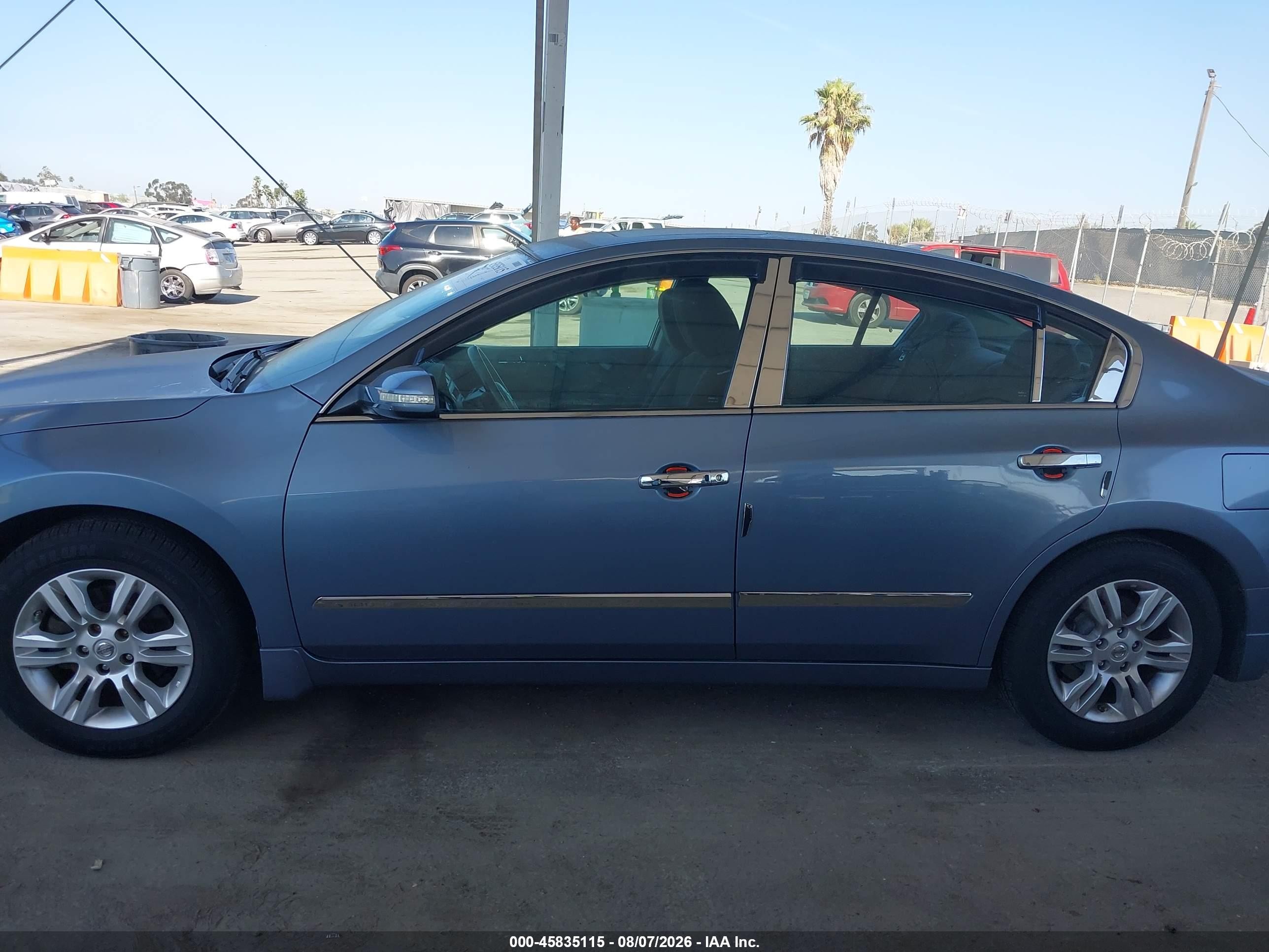 2012 Nissan Altima 2.5 S Light Blue vin: 1N4AL2AP7CN507672
