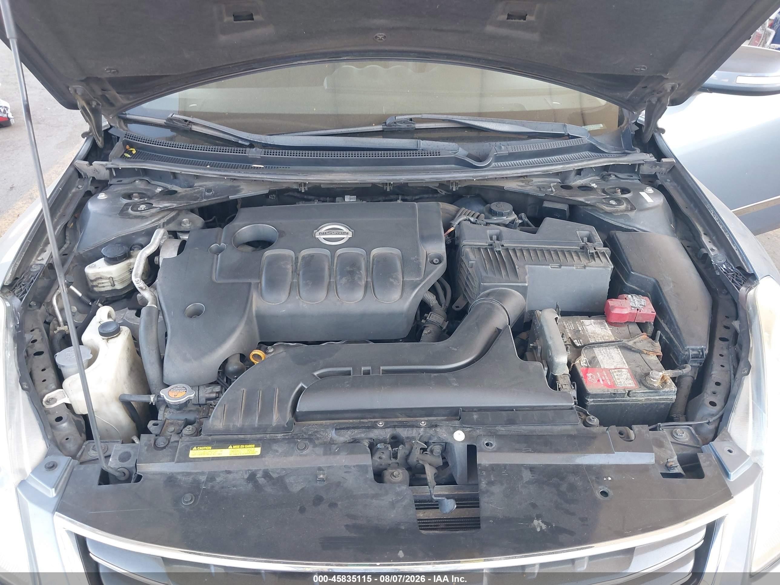 2012 Nissan Altima 2.5 S Light Blue vin: 1N4AL2AP7CN507672