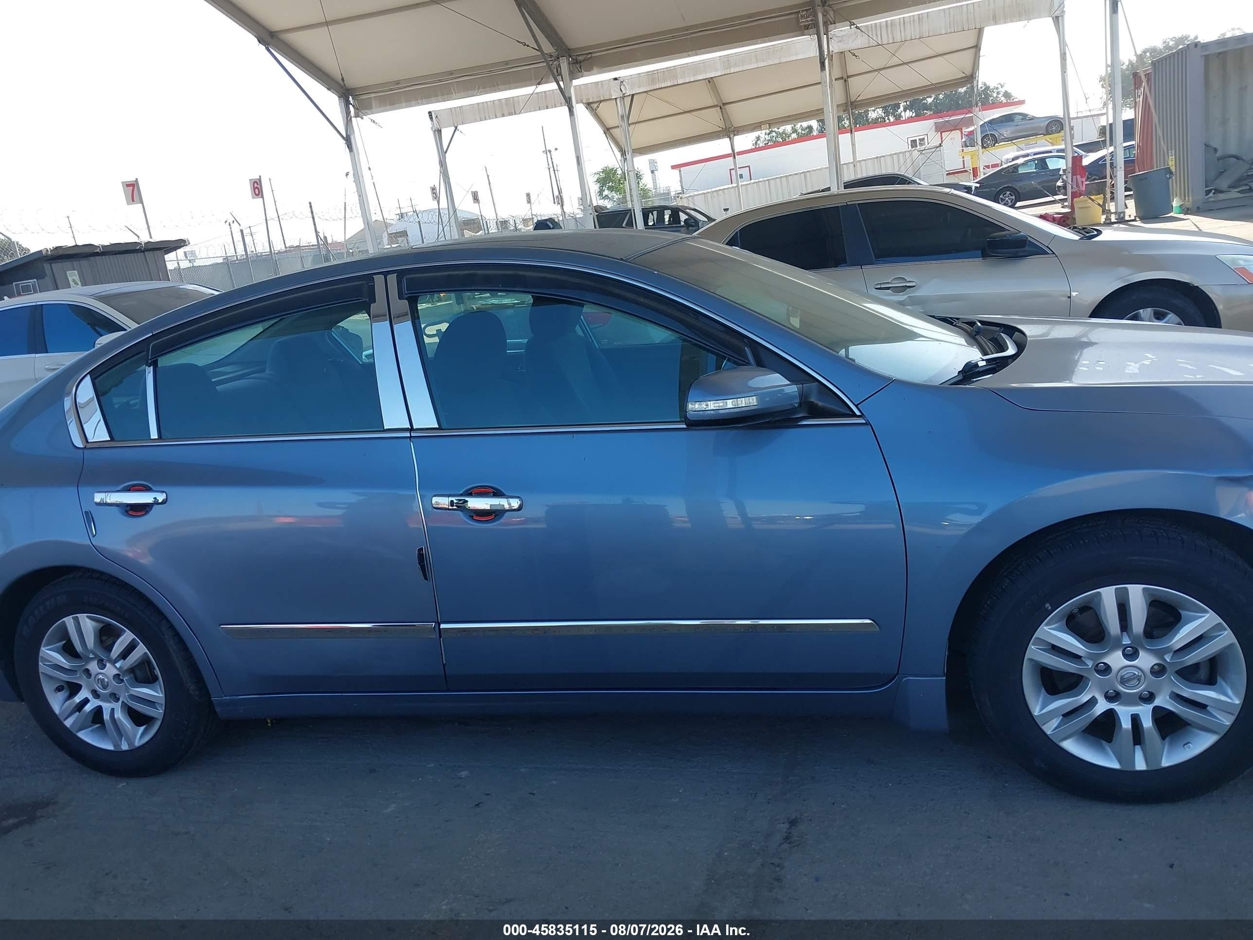 2012 Nissan Altima 2.5 S Light Blue vin: 1N4AL2AP7CN507672