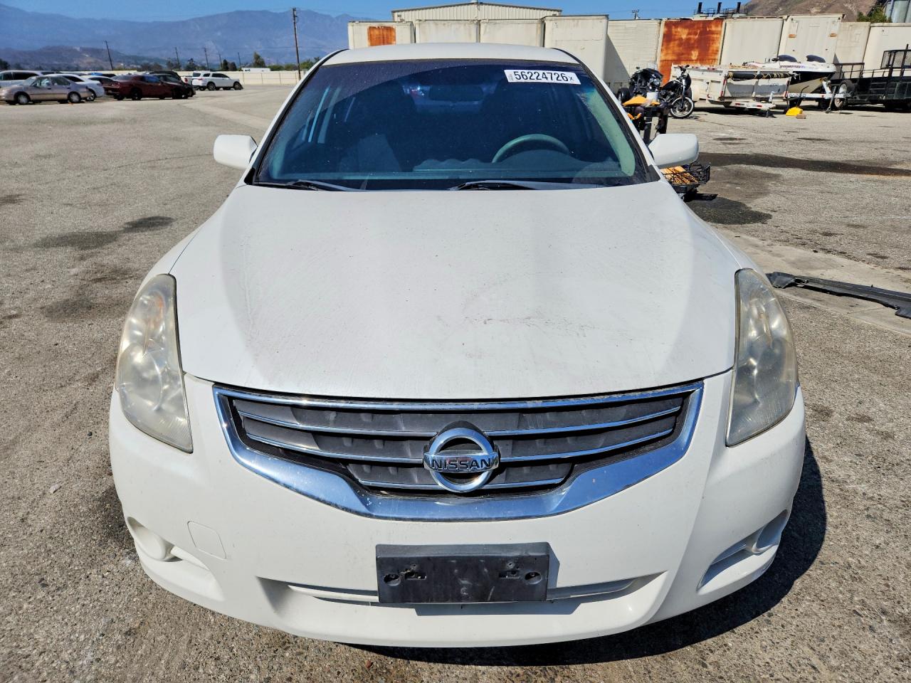 2012 Nissan Altima Base/s White vin: 1N4AL2AP7CN511270