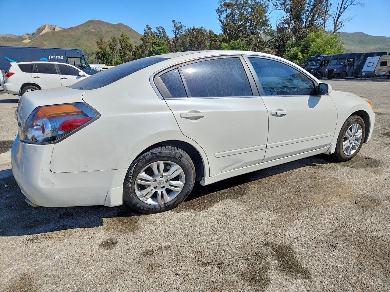 2012 Nissan Altima Base/s White vin: 1N4AL2AP7CN511270