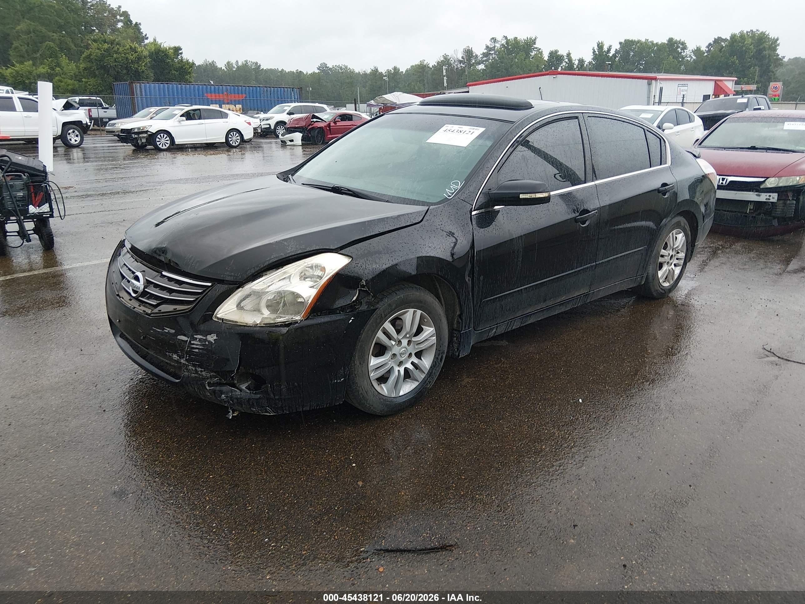 2012 Nissan Altima 2.5 S Black vin: 1N4AL2AP7CN515187