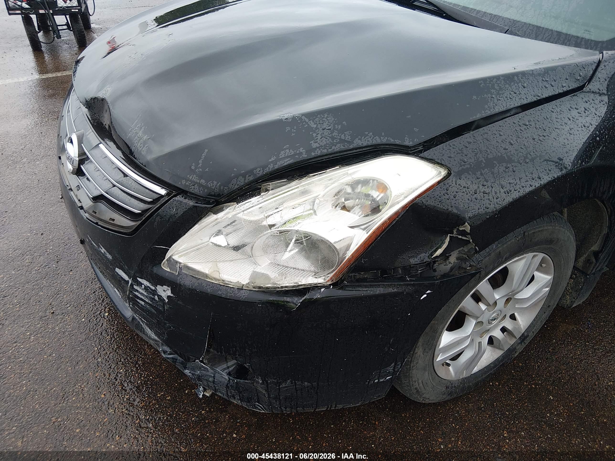 2012 Nissan Altima 2.5 S Black vin: 1N4AL2AP7CN515187
