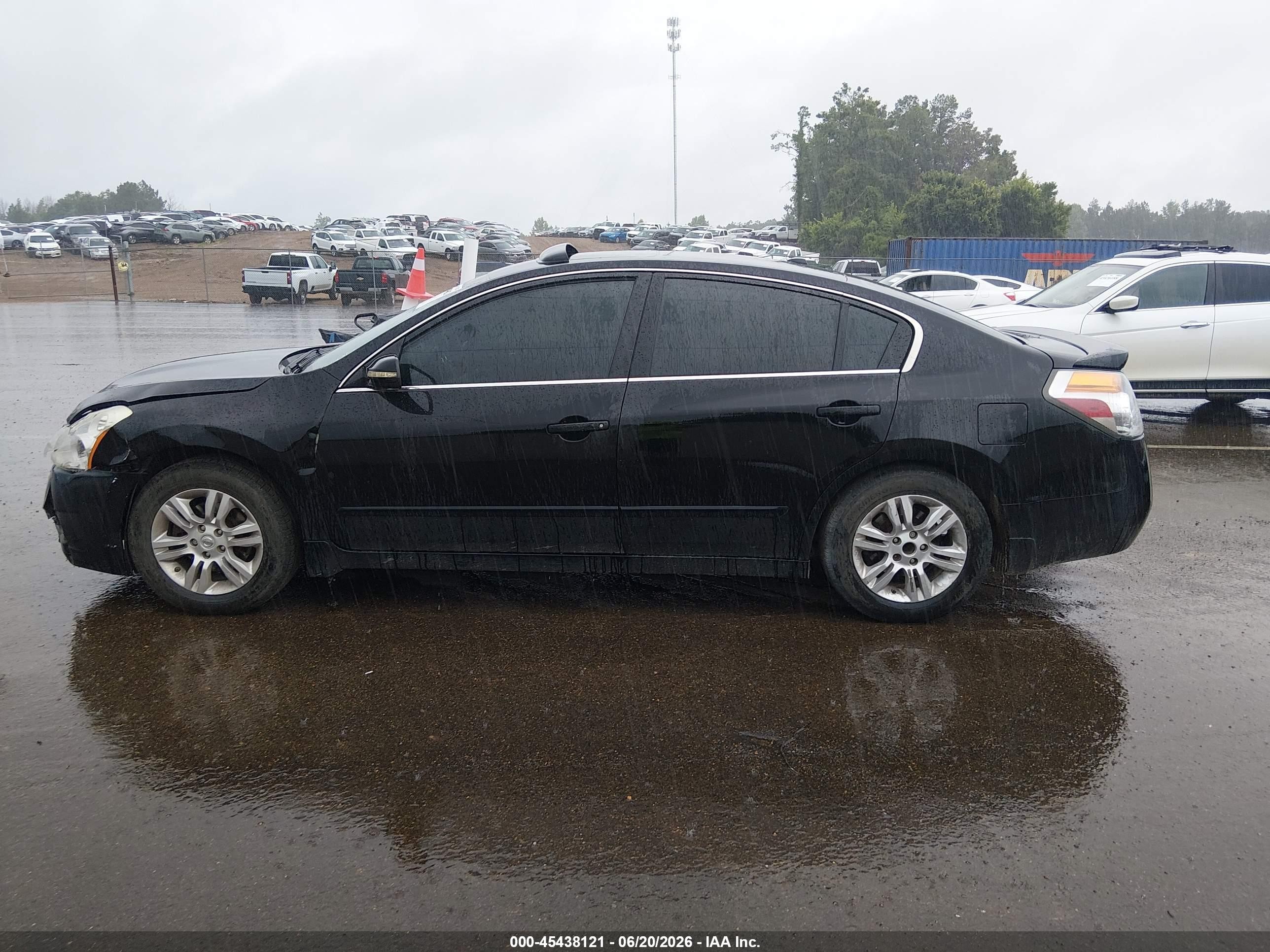 2012 Nissan Altima 2.5 S Black vin: 1N4AL2AP7CN515187